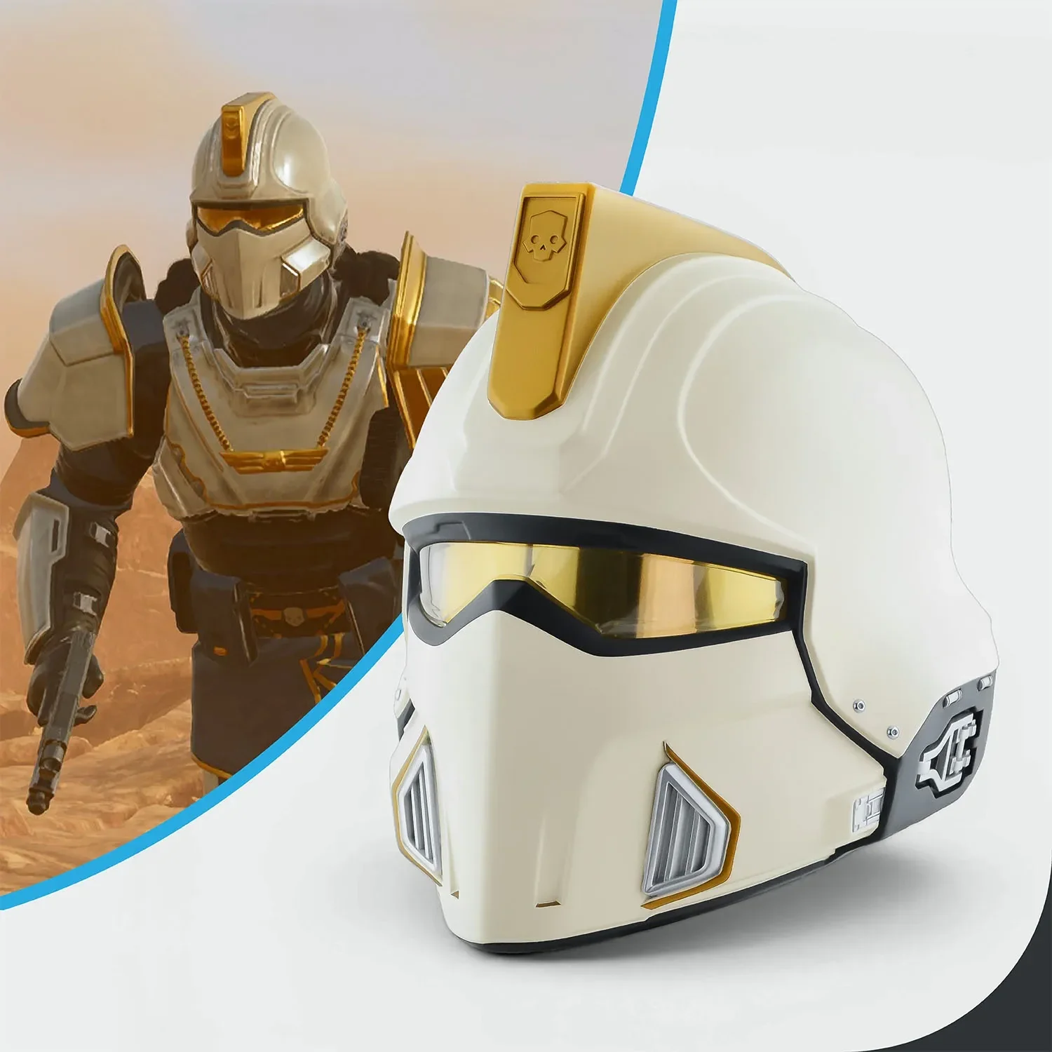 Helldivers 2 TR-9 Cavalier of Democracy Helmet - Image 7