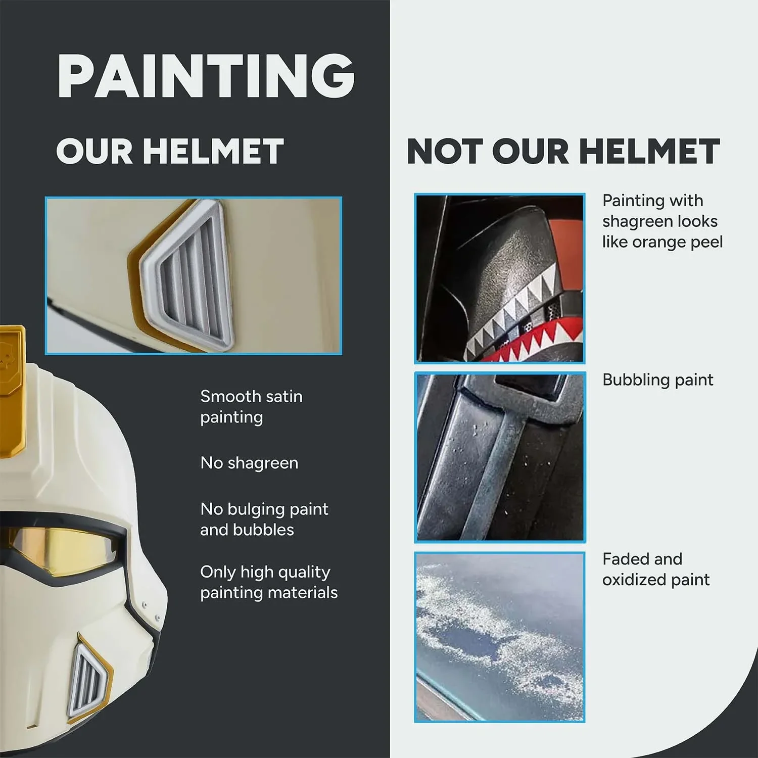 Helldivers 2 TR-9 Cavalier of Democracy Helmet - Image 9