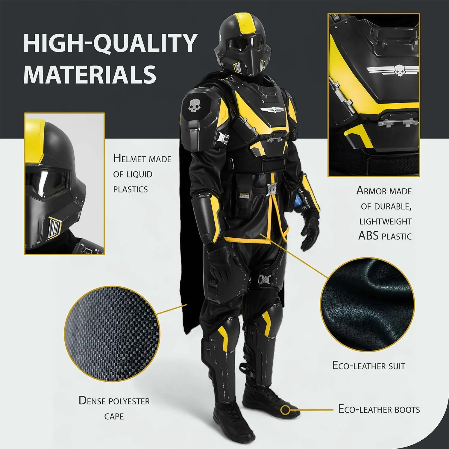 Helldivers B-01 Cosplay Costume - Middle Line - Image 2