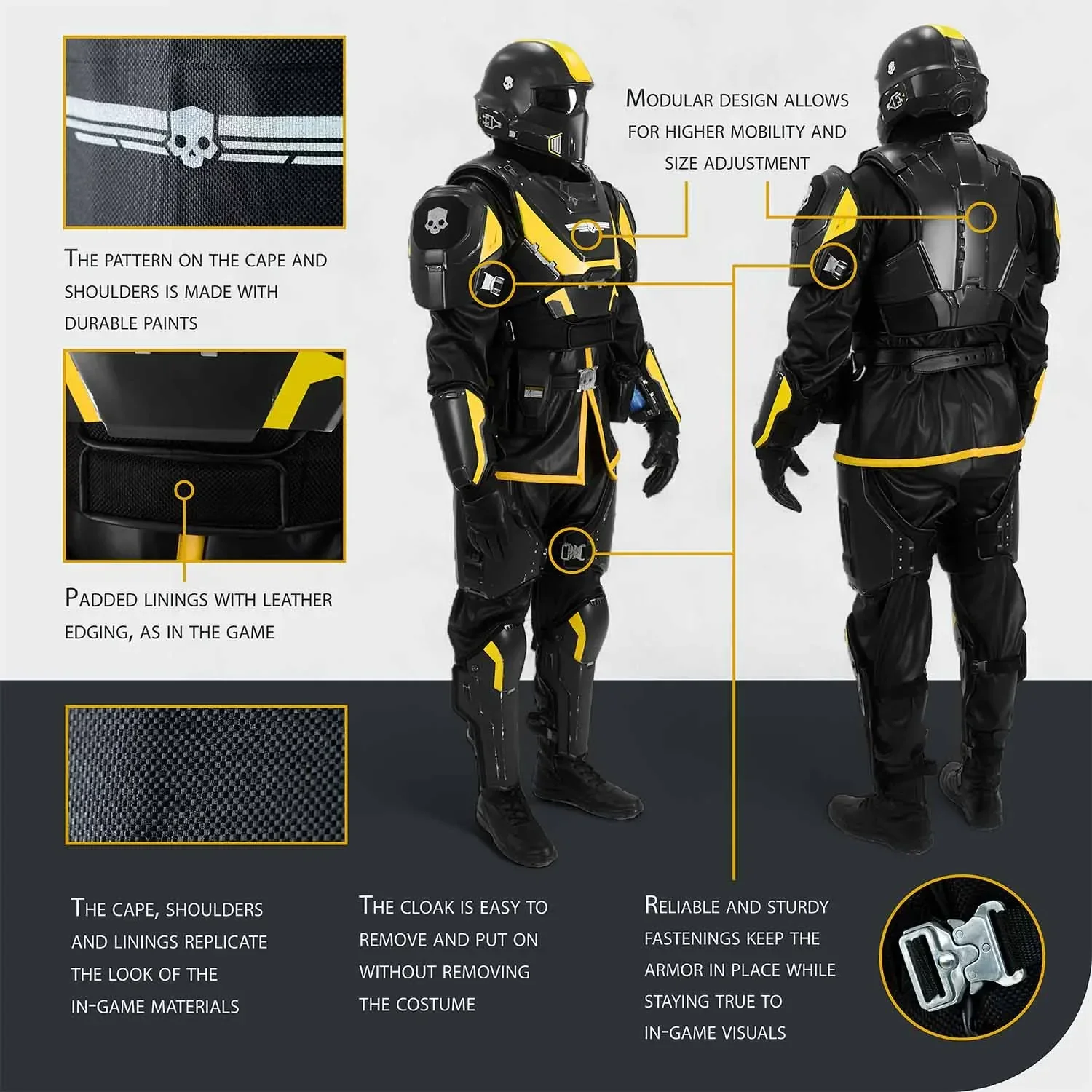 Helldivers B-01 Cosplay Costume - Middle Line - Image 5