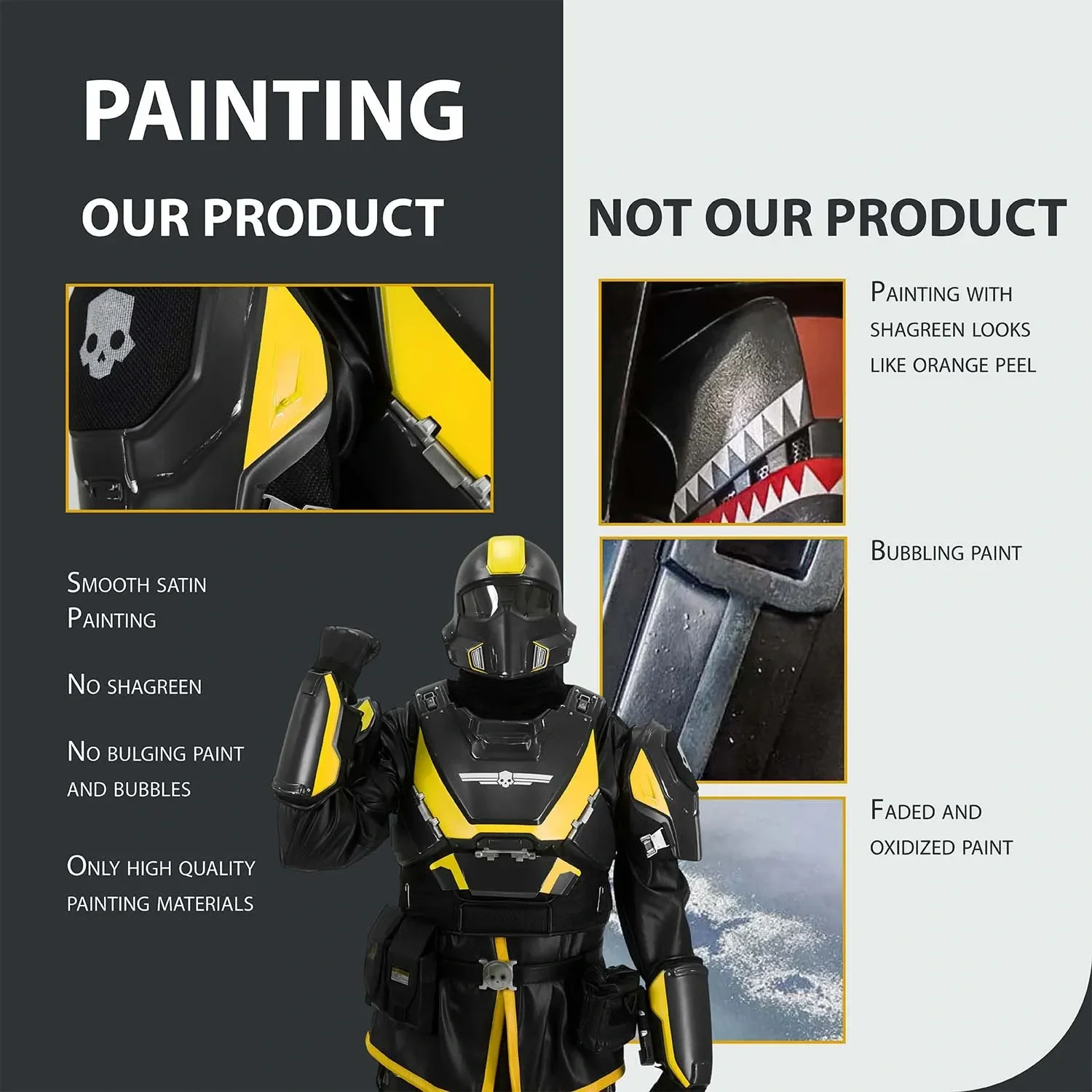 Helldivers B-01 Cosplay Costume - Middle Line - Image 6