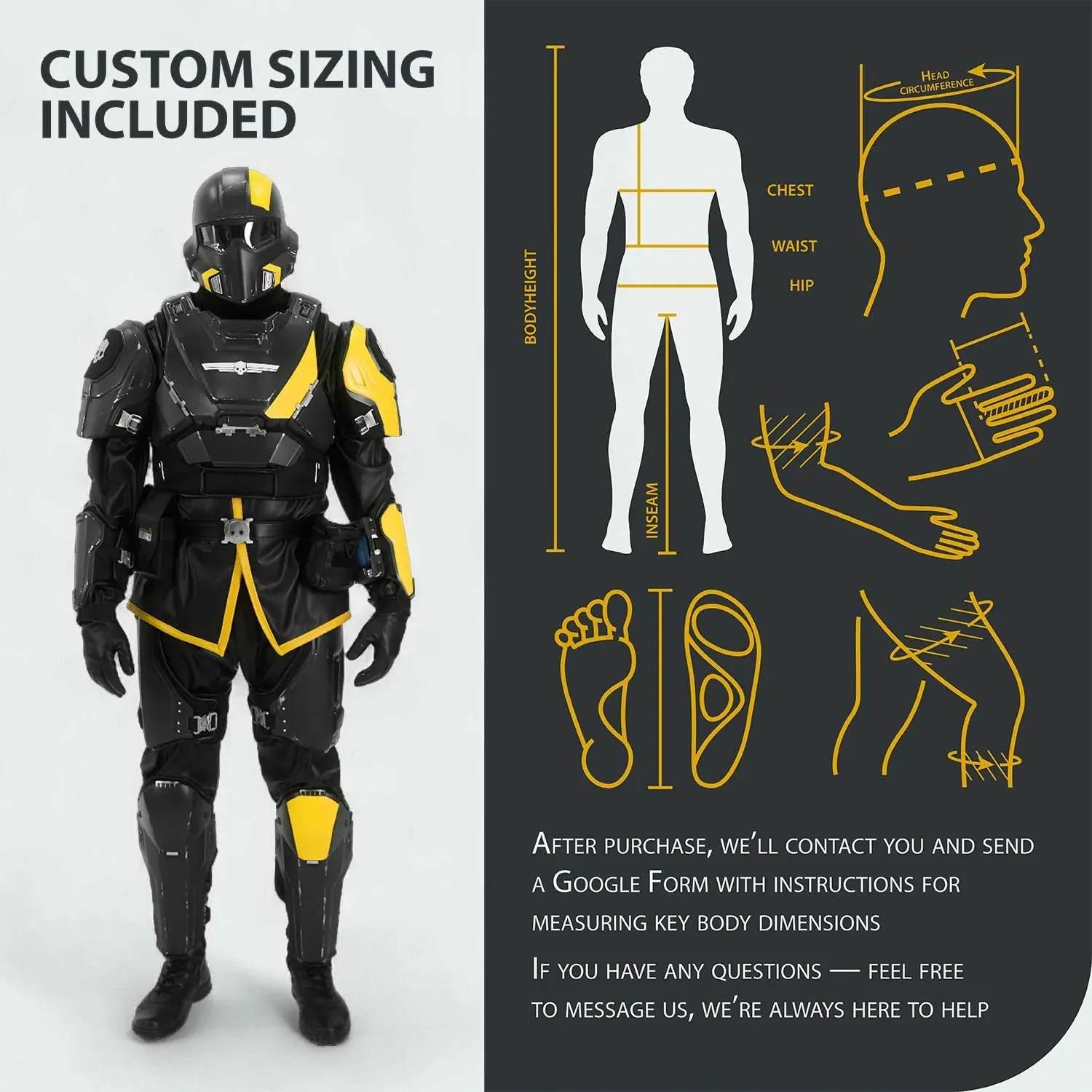 Helldivers B-01 Cosplay Costume - Middle Line - Image 8
