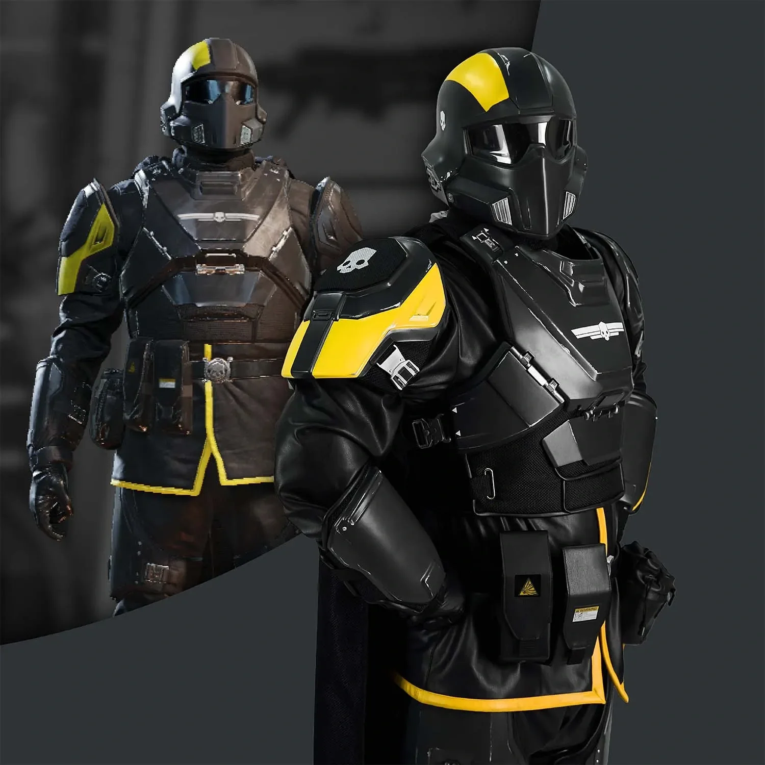 Helldivers B-01 Cosplay Costume - Right Line - Image 3