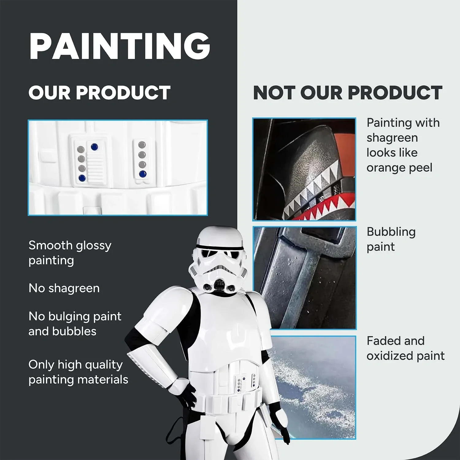 Imperial Stormtrooper Cosplay Armor Costume - Image 6