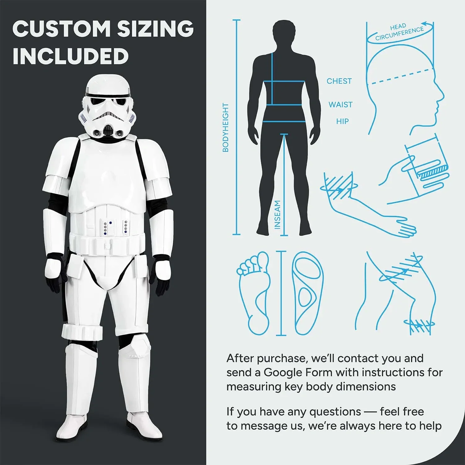 Imperial Stormtrooper Cosplay Armor Costume - Image 9