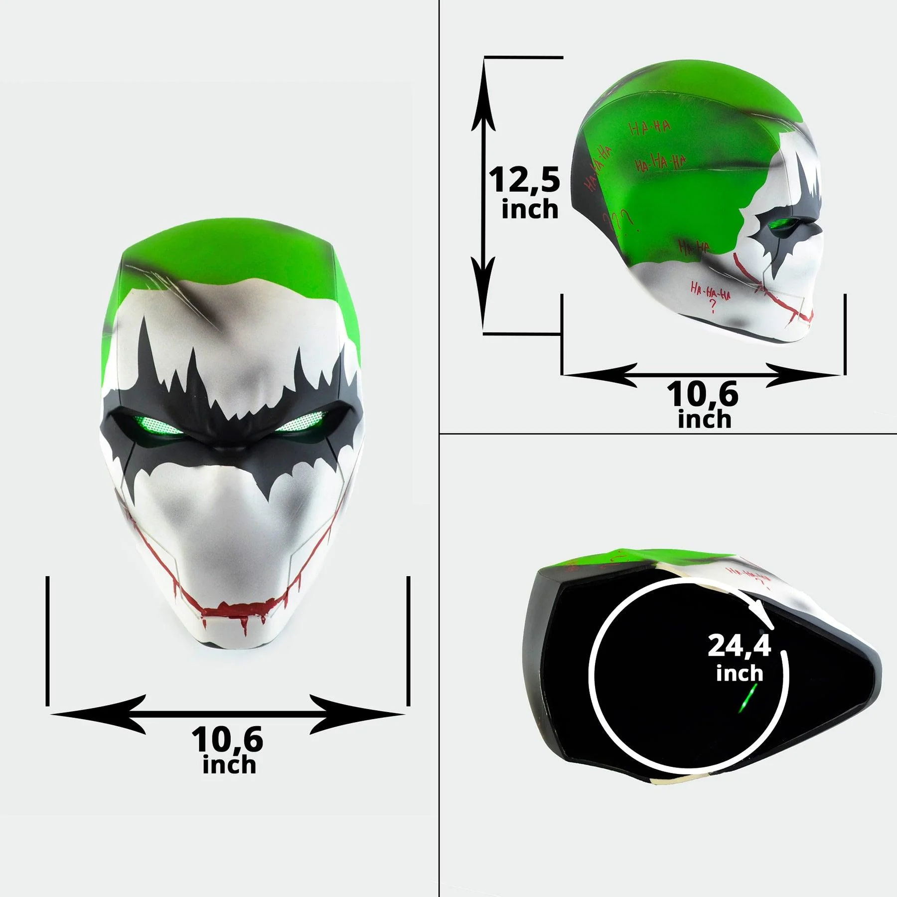 Red Hood - Joker Helmet with LED - Image 3
