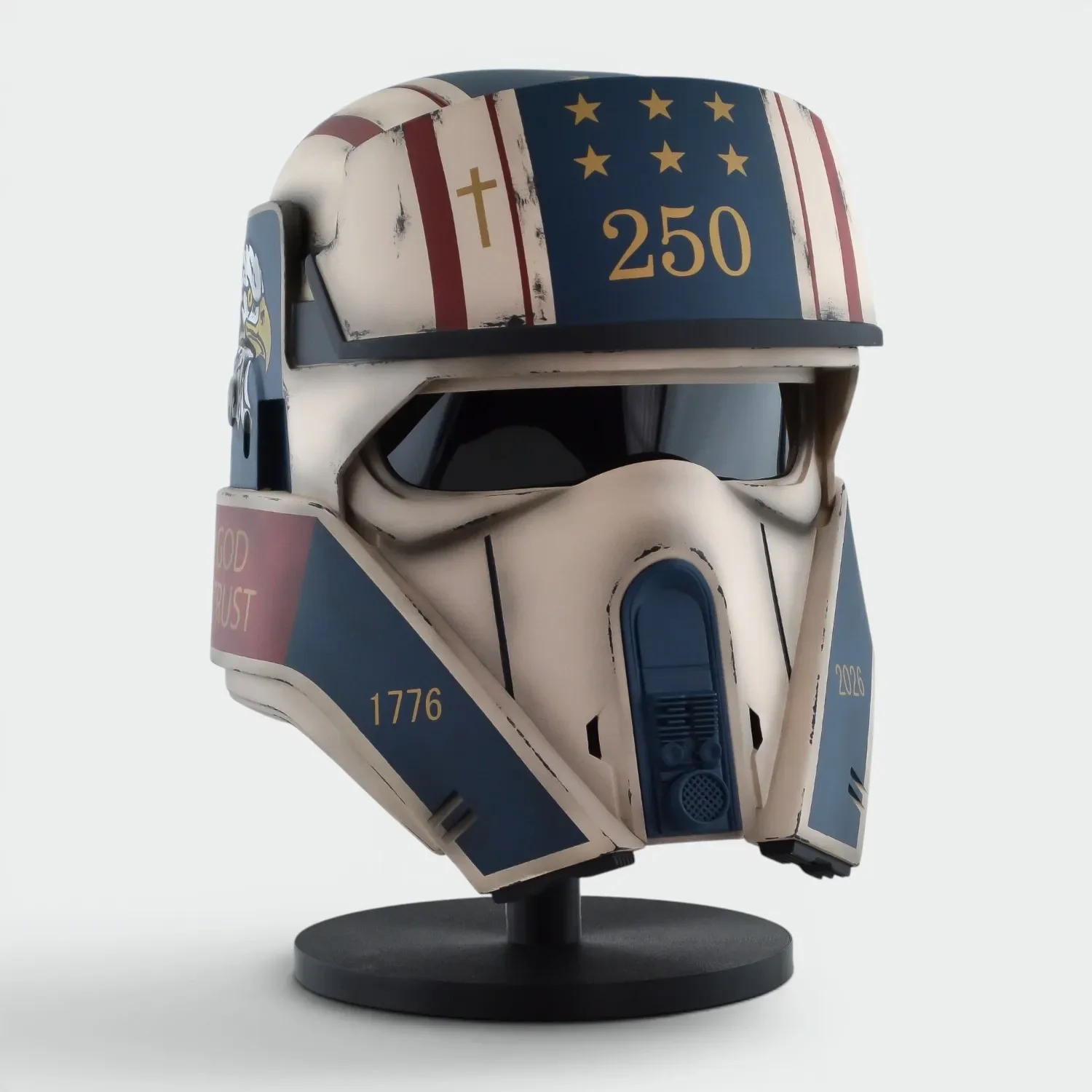 Kyber Trooper Helmet - Custom USA - Image 3