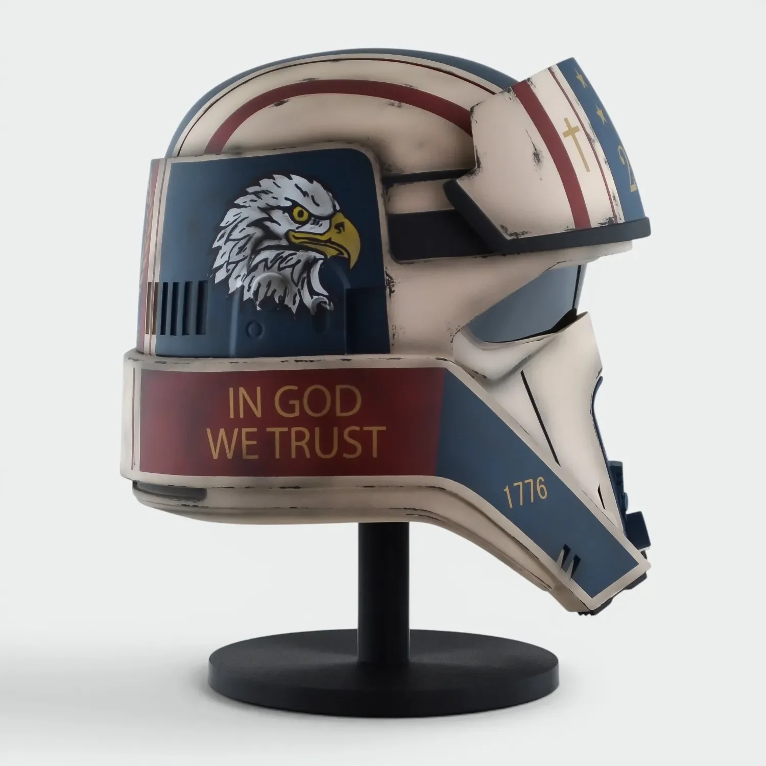 Kyber Trooper Helmet - Custom USA - Image 4