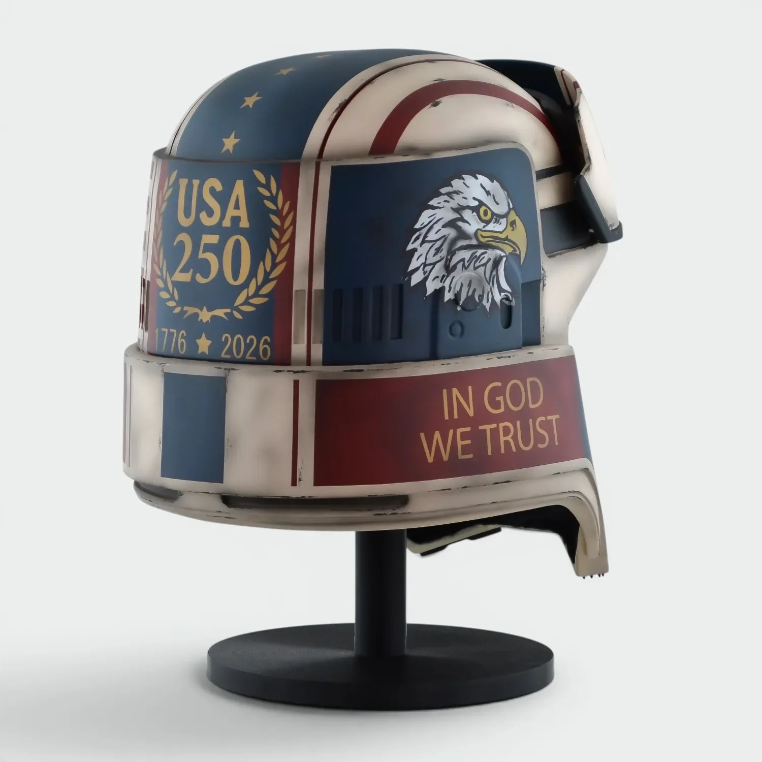 Kyber Trooper Helmet - Custom USA - Image 5