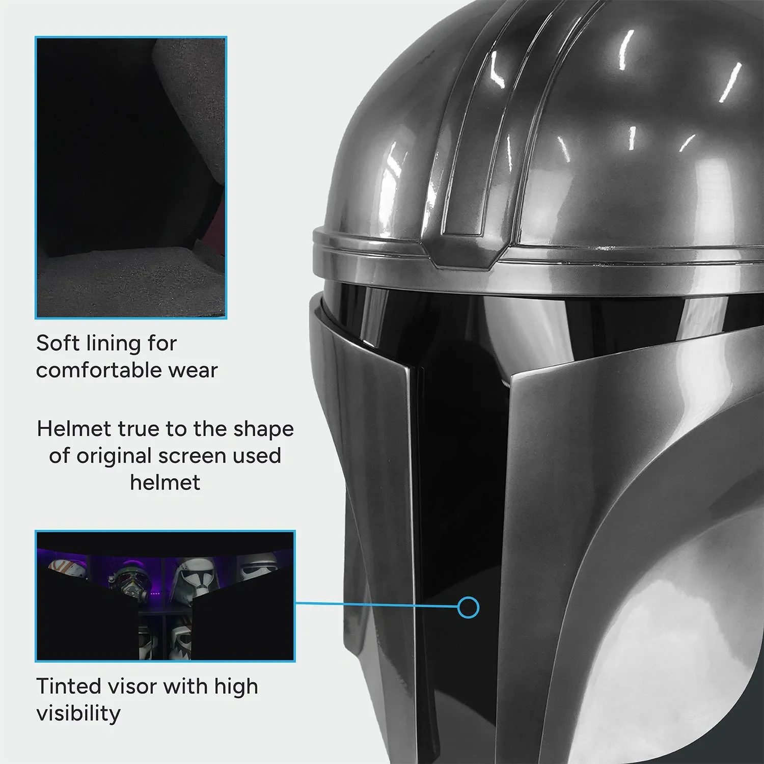 Mandalorian - Beskar Helmet - Image 9