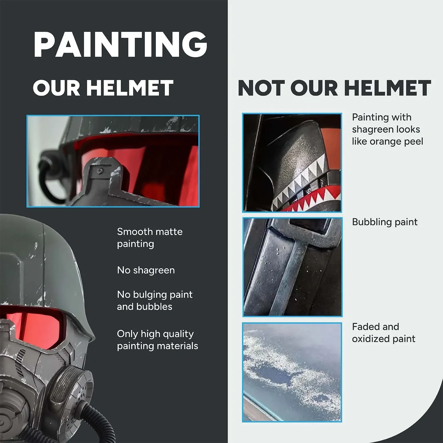 NCR Elite Riot Gear Helmet - Image 9