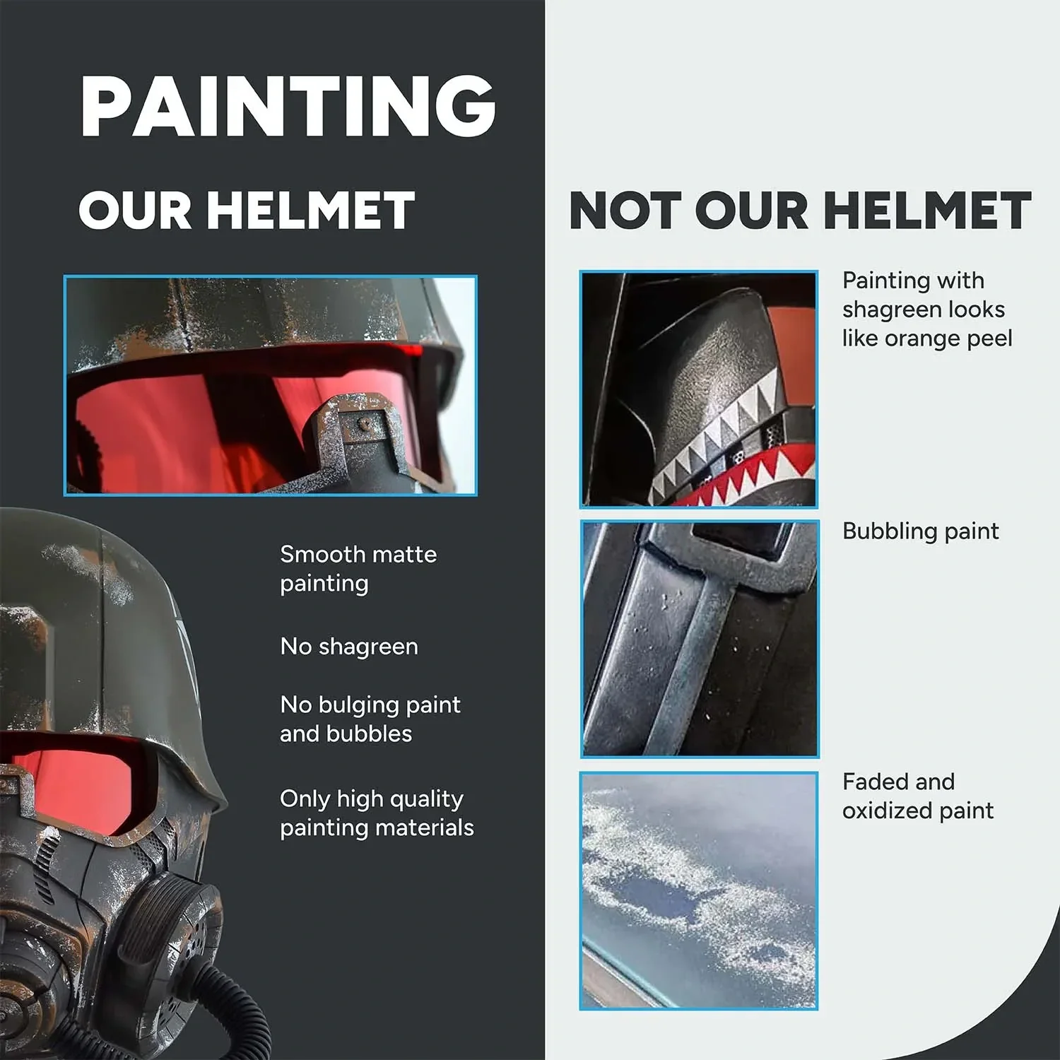 NCR Elite Riot Gear Realistic Helmet - Image 9
