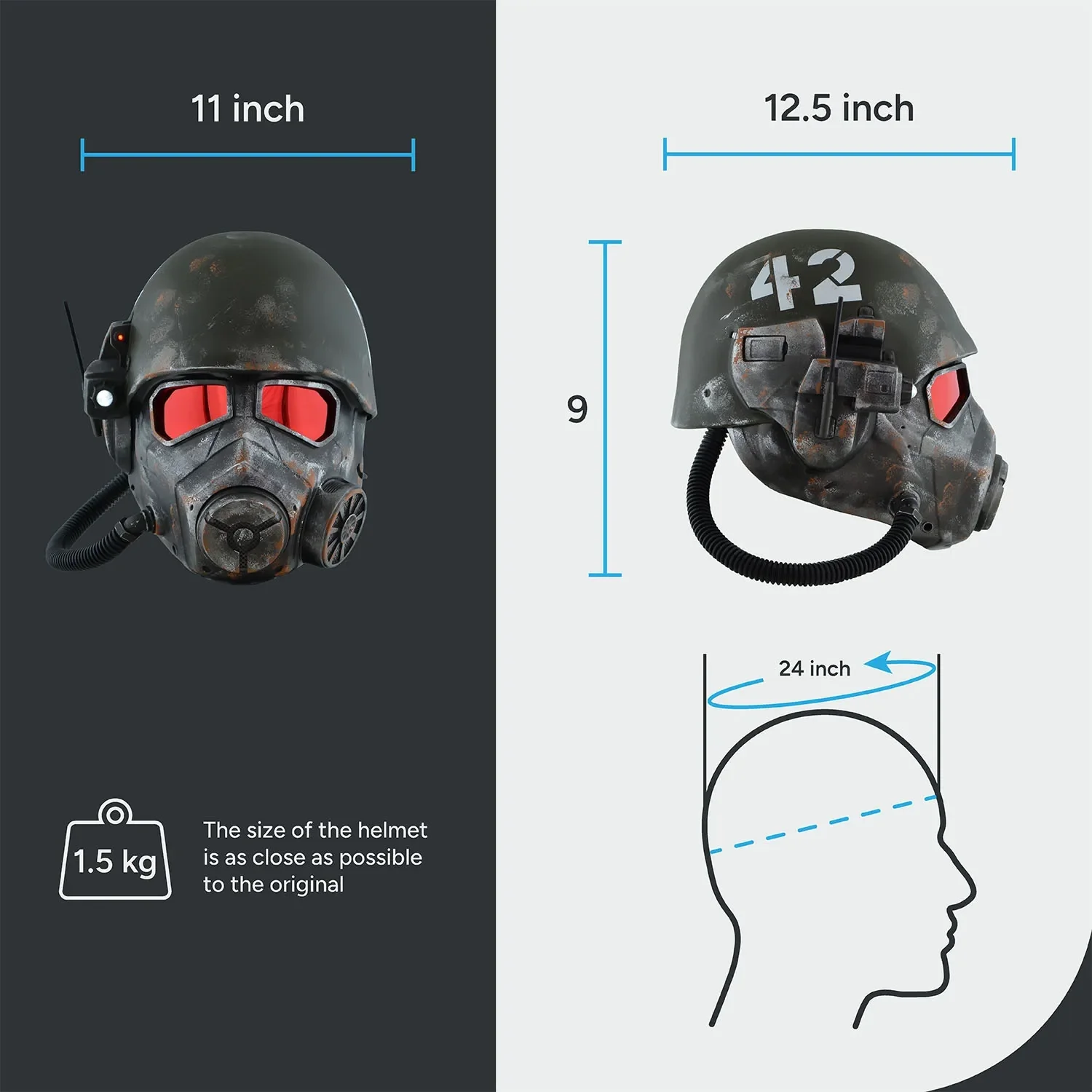NCR Veteran Ranger Realistic Helmet - Image 14