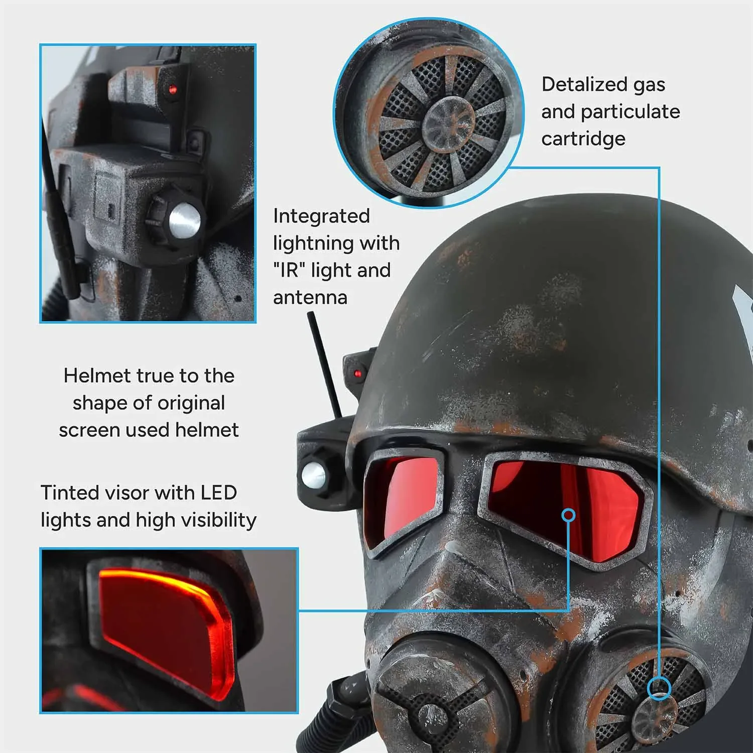 NCR Veteran Ranger Realistic Helmet - Image 9