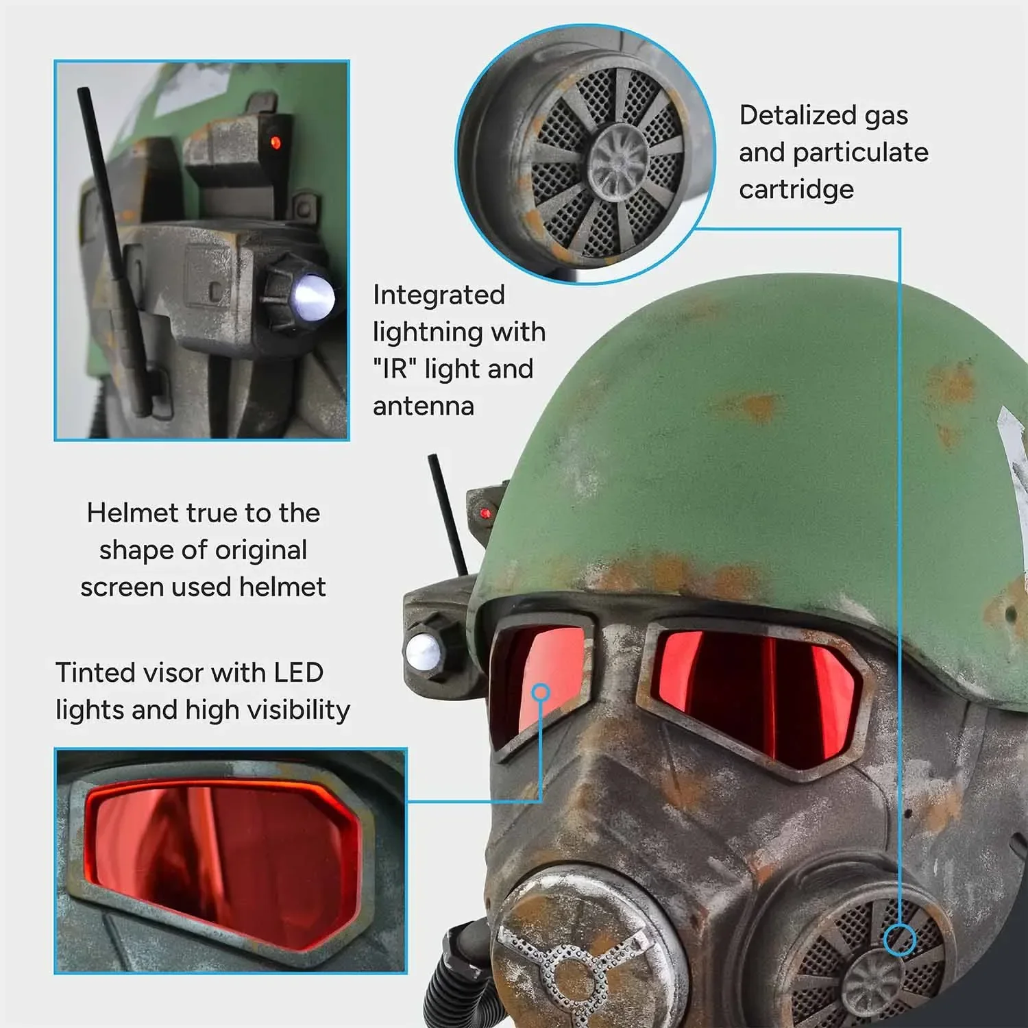 NCR Veteran Ranger Weathered Helmet - Image 8