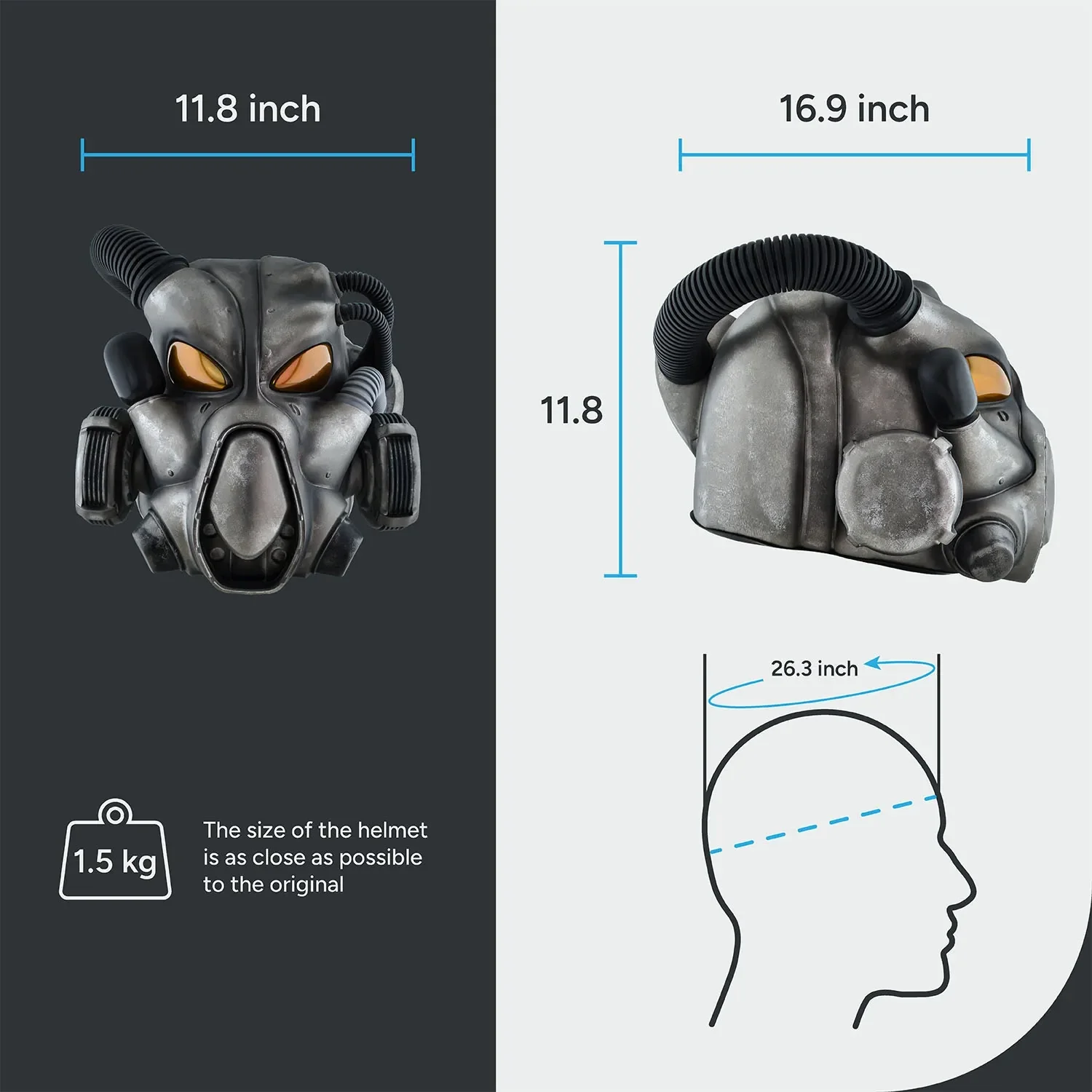 Power Armor X-01 Enclave Helmet - Image 12