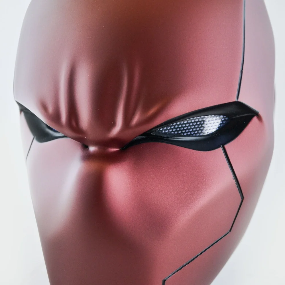 Red Hood - Matt Helmet with LED - Image 8