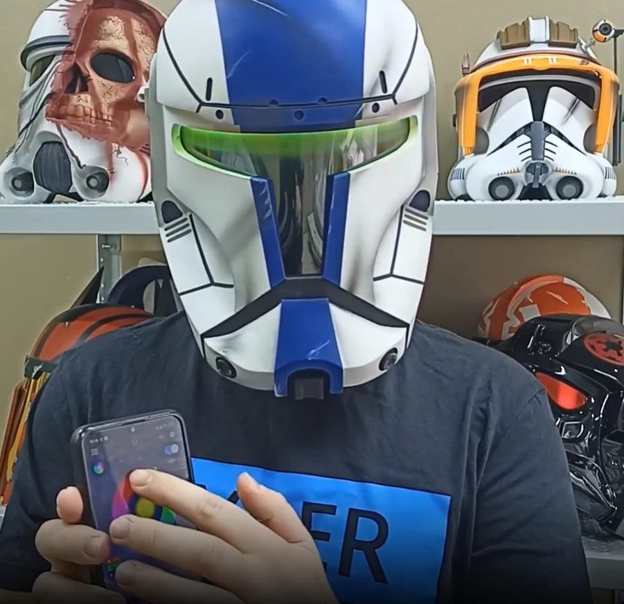 Republic Commando - Boss Helmet with LED (RGB available) - Image 12