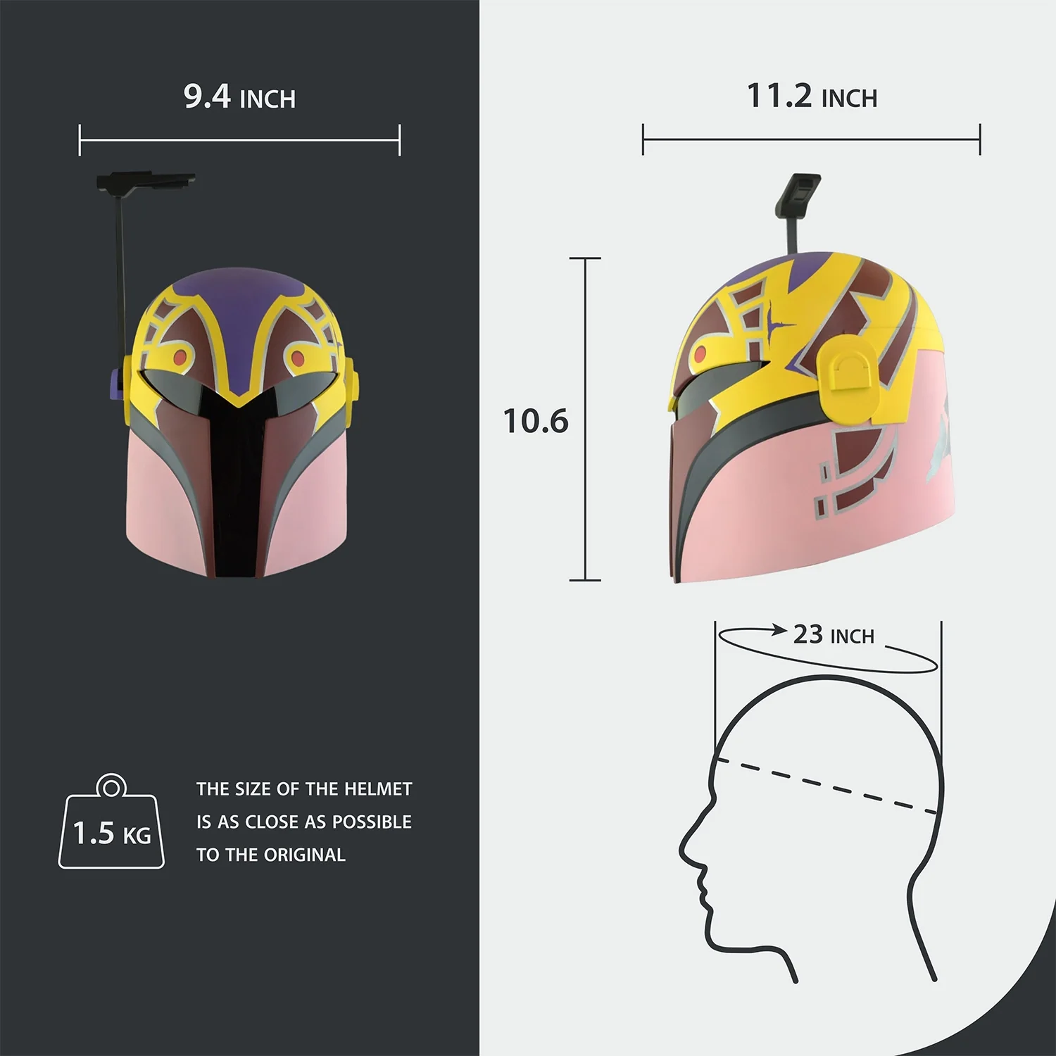 Sabine Wren Season 4 Helmet - Image 11