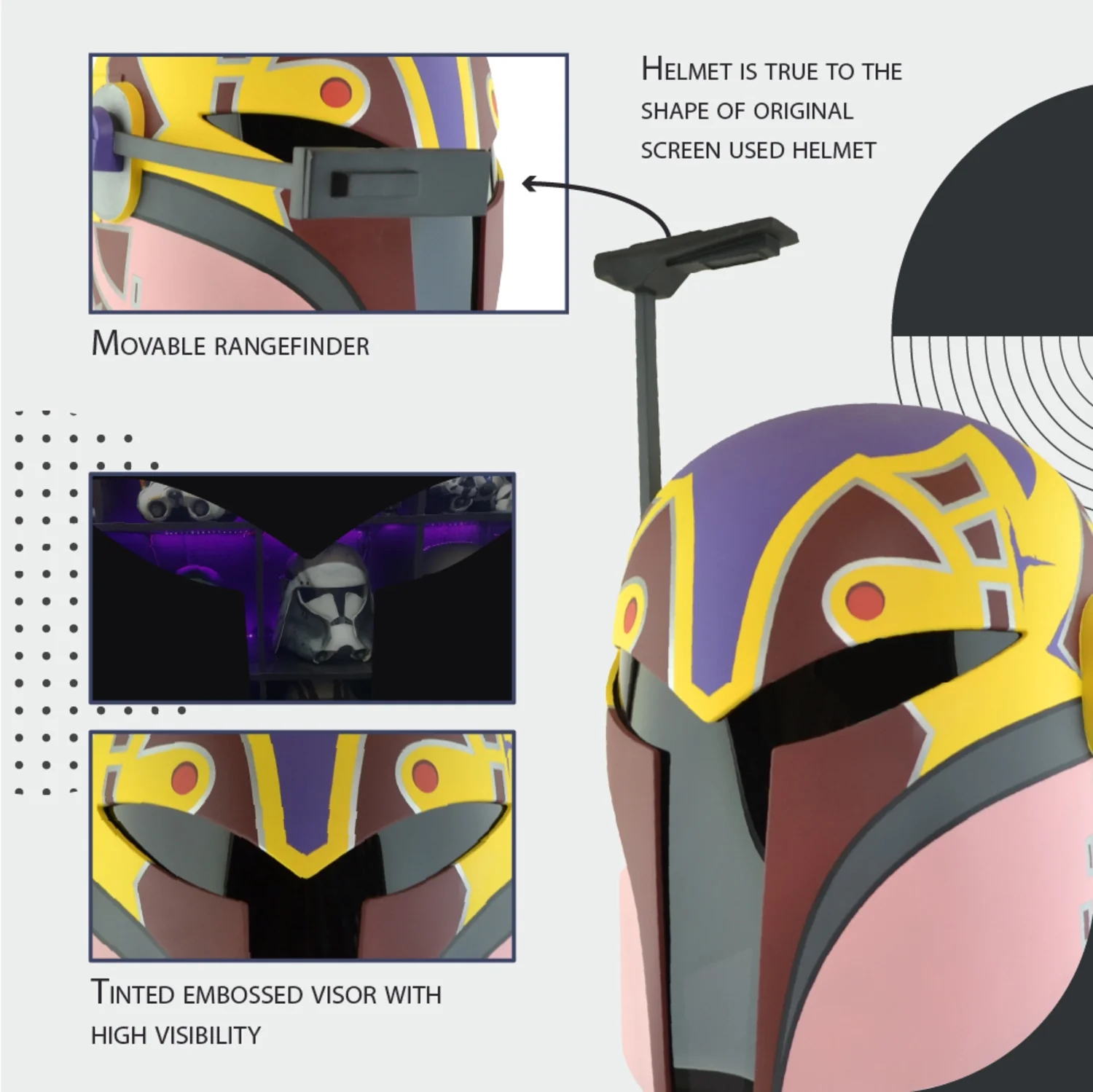 Sabine Wren Season 4 Helmet - Image 7