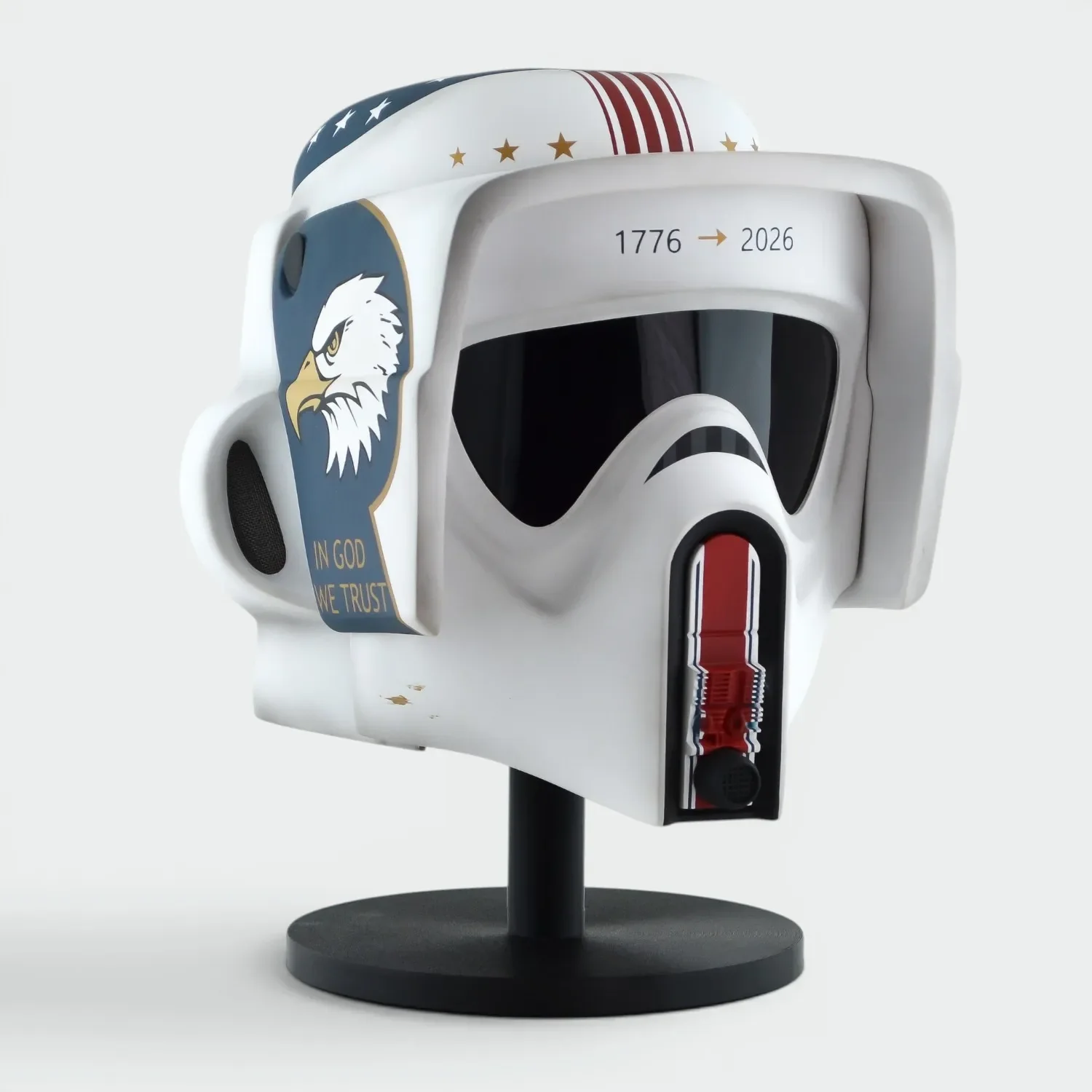 Scout Trooper Helmet - Custom USA - Image 3