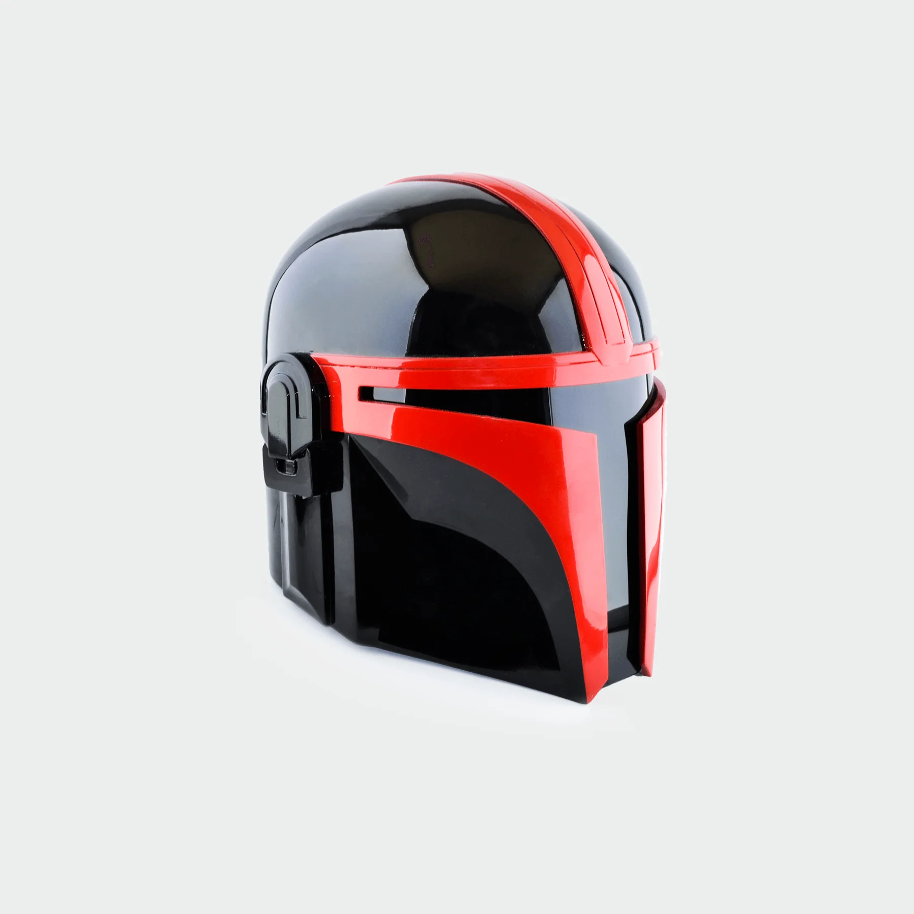Mandalorian - Red Black Helmet - Image 10