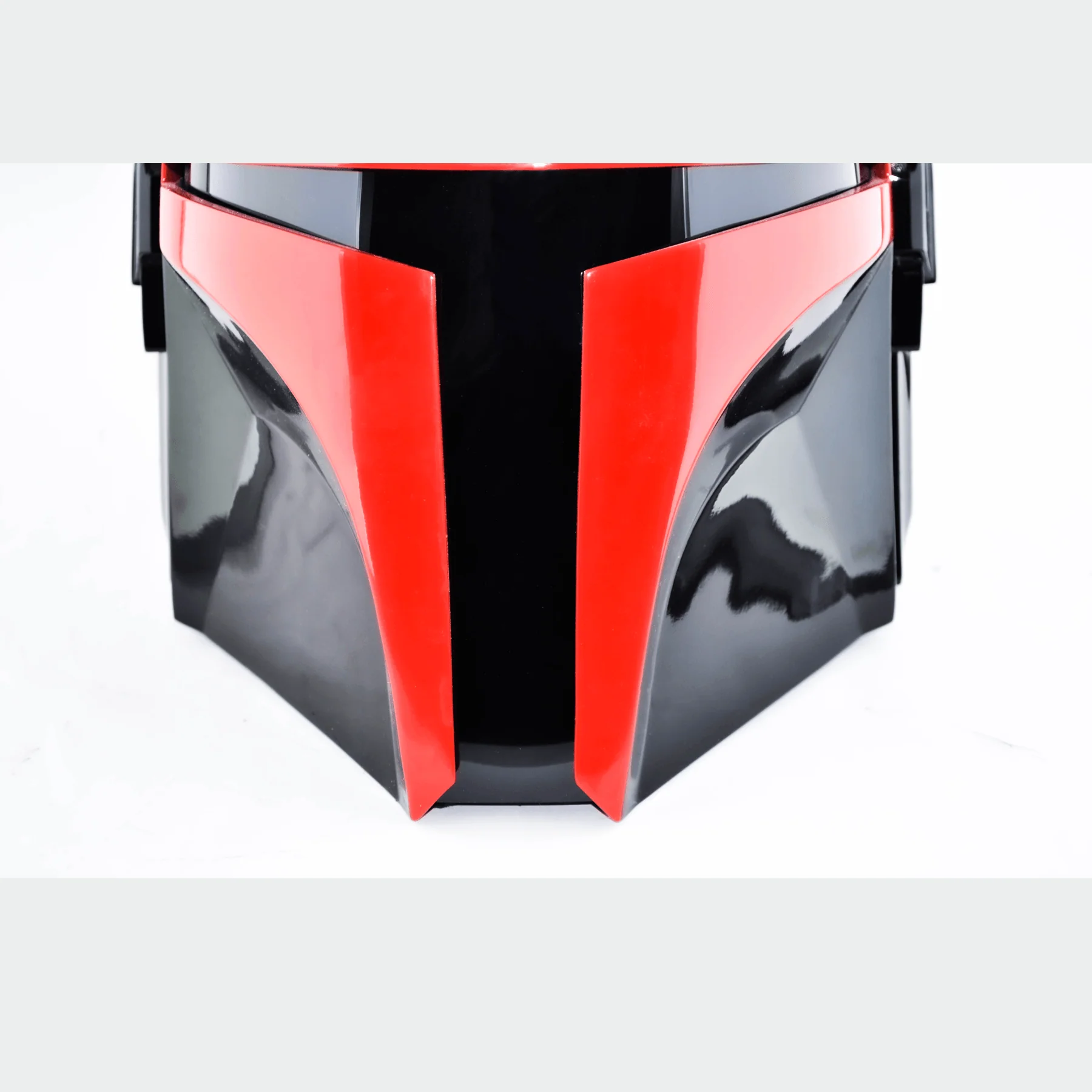 Mandalorian - Red Black Helmet - Image 12
