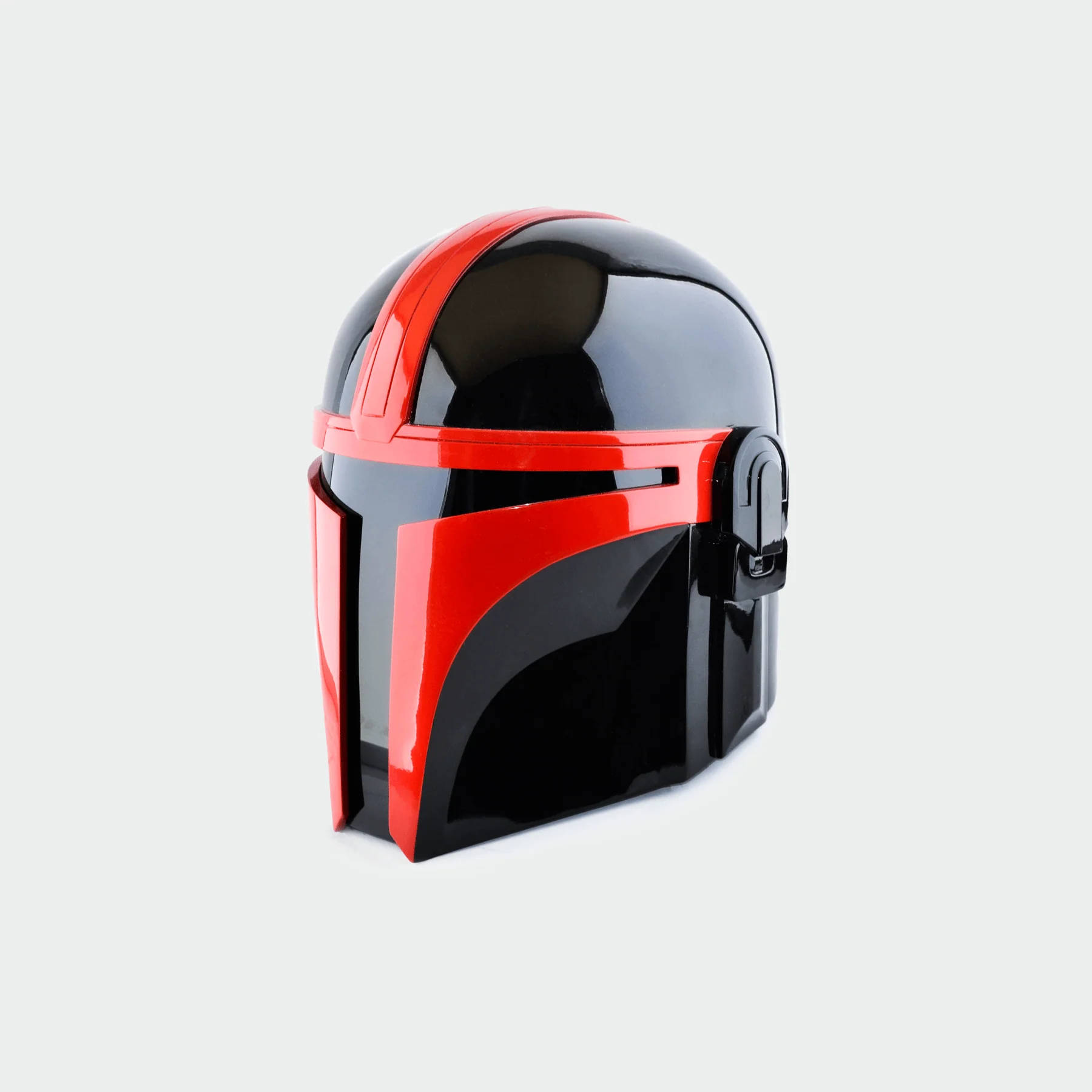 Mandalorian - Red Black Helmet - Image 4