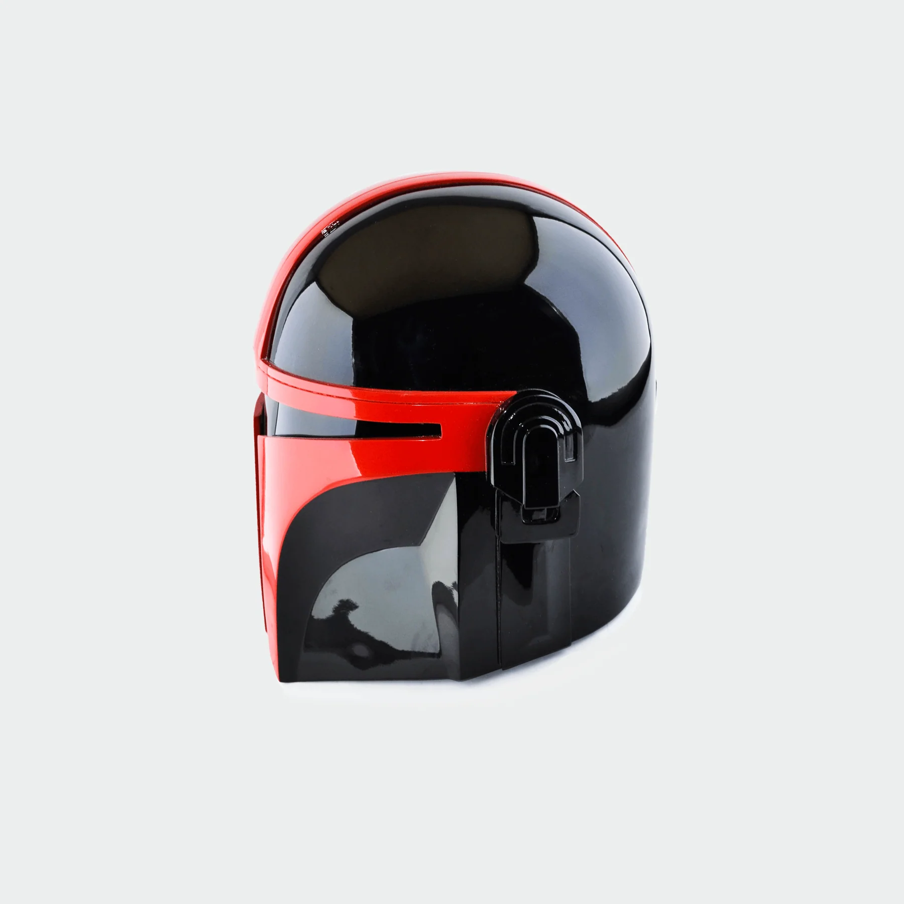 Mandalorian - Red Black Helmet - Image 5