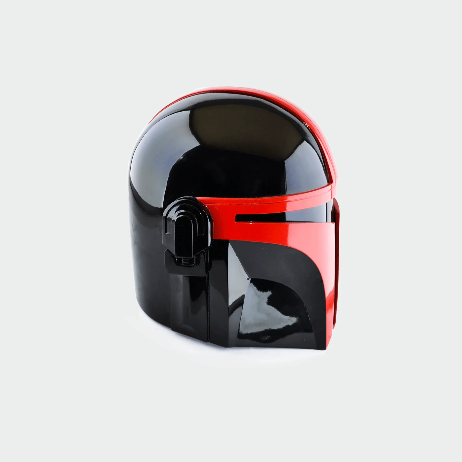 Mandalorian - Red Black Helmet - Image 9