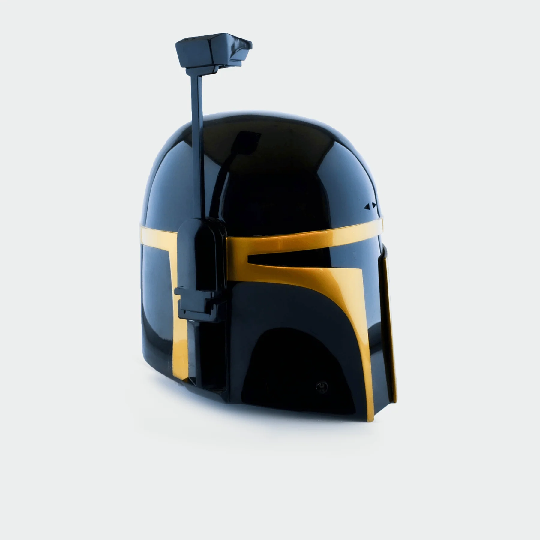 Jango - Black and Gold Helmet with LED - Image 11
