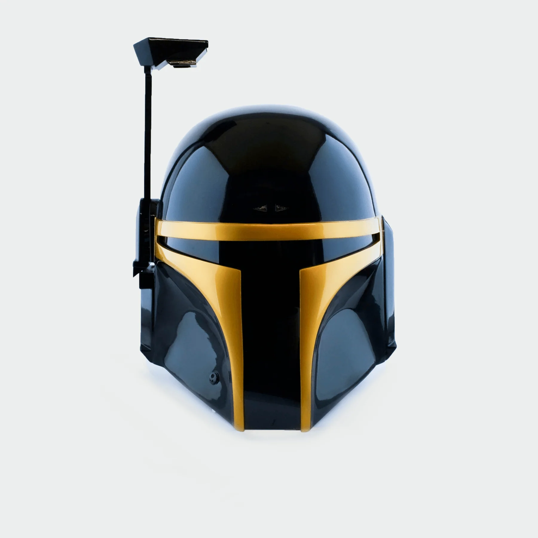 Jango - Black and Gold Helmet with LED - Image 4