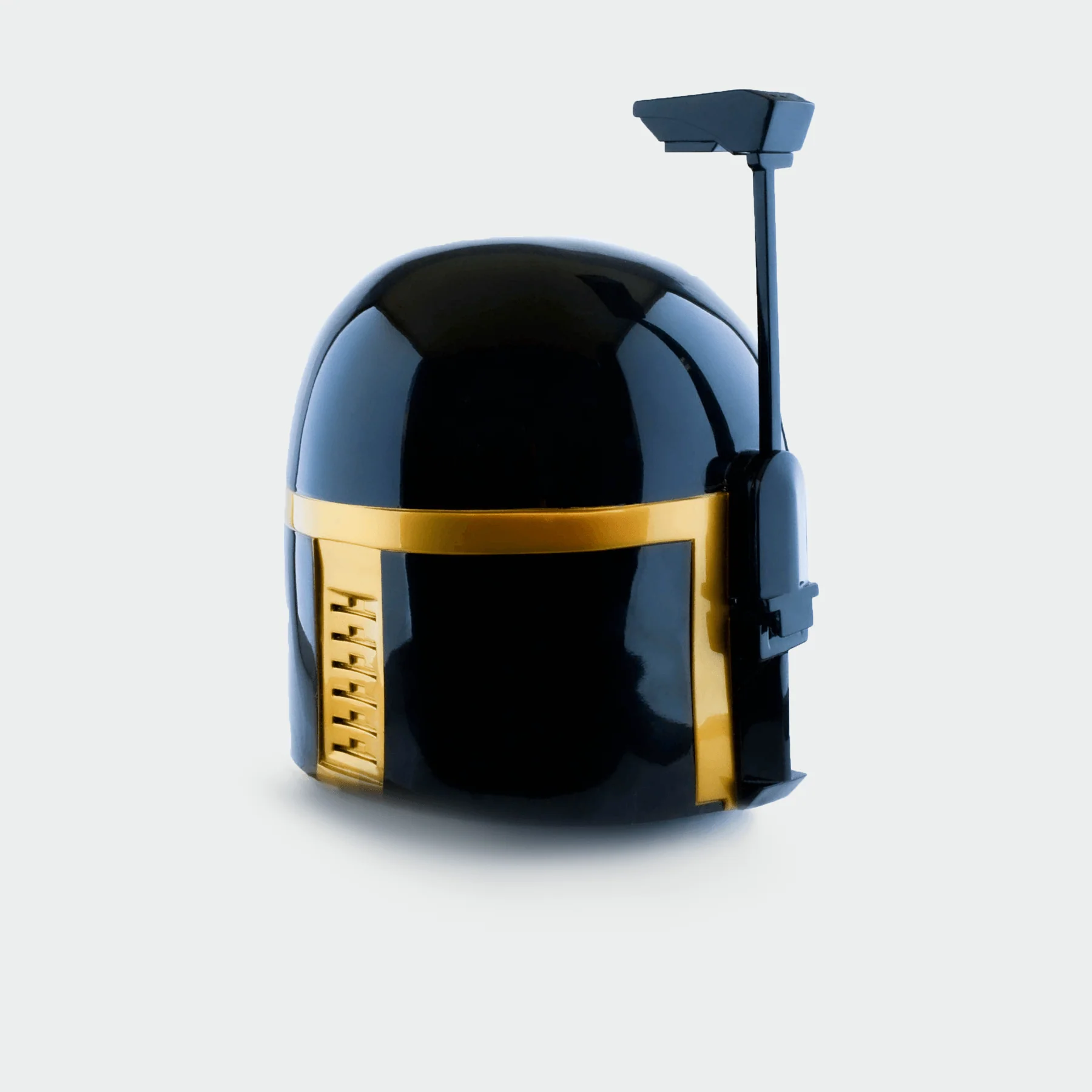 Jango - Black and Gold Helmet with LED - Image 9
