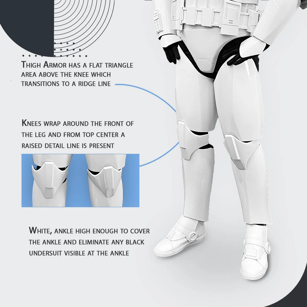 Phase 2 Clone Trooper Cosplay Armor Costume - Image 7
