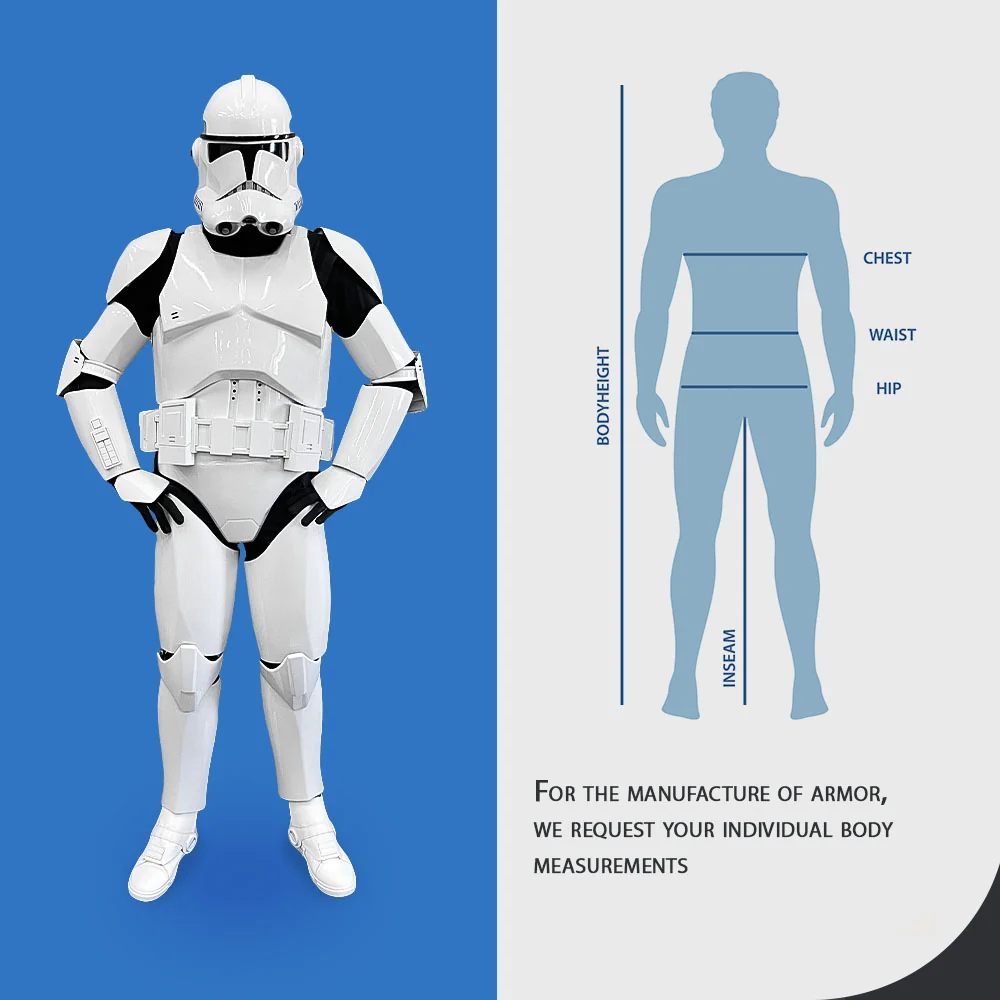 Phase 2 Clone Trooper Cosplay Armor Costume - Image 9