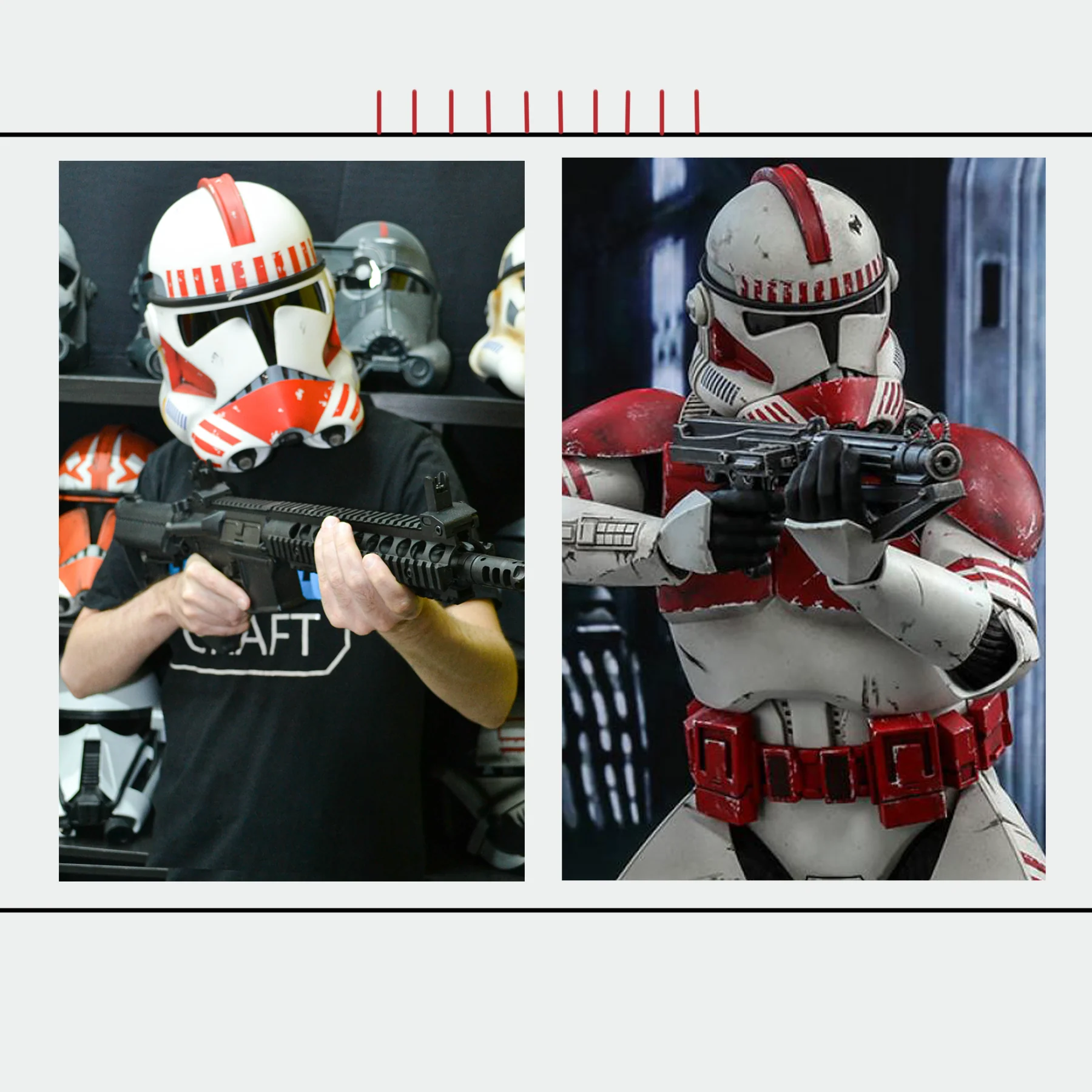 Clone 2 - Shock Trooper Weathered Helmet - Image 3