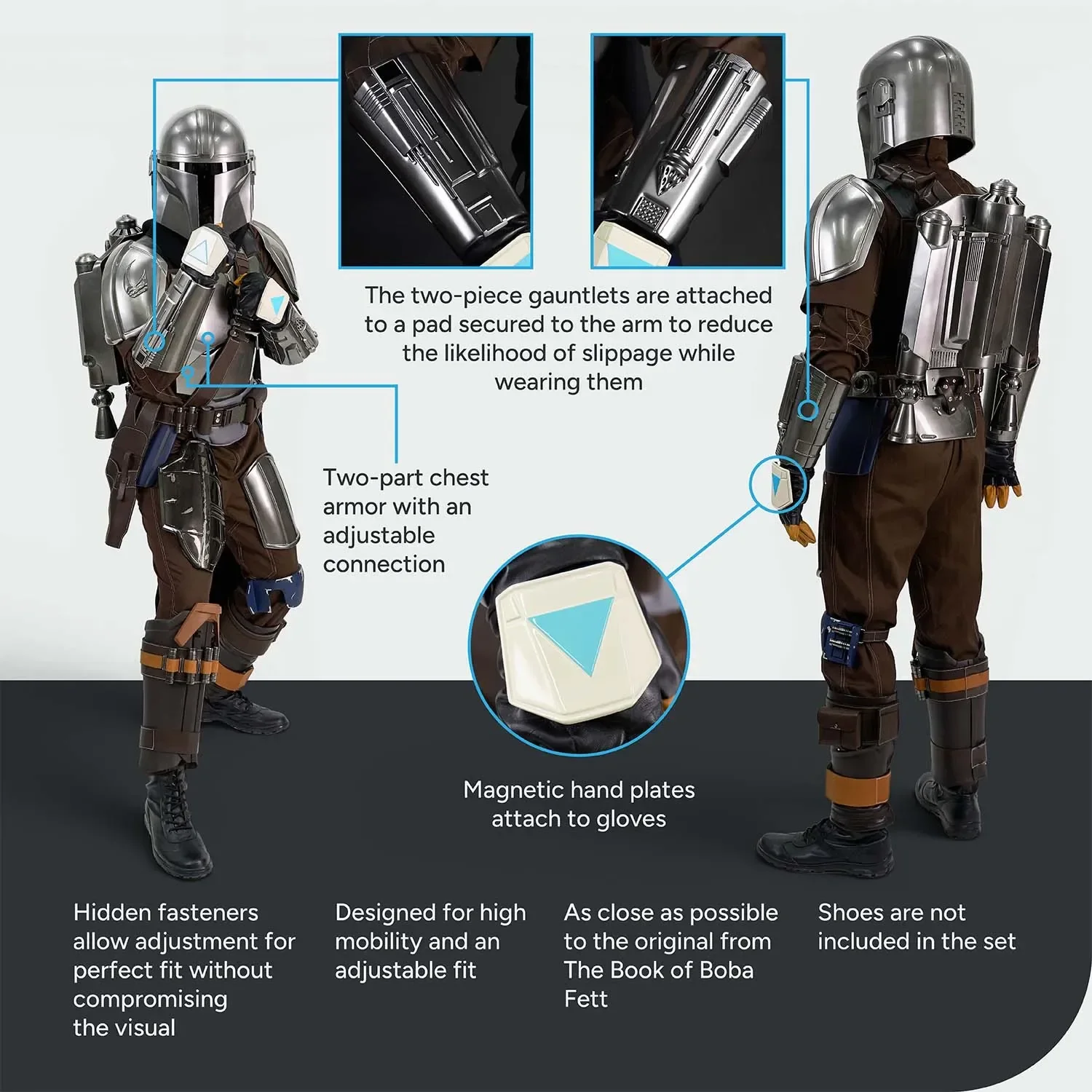 Mandalorian Cosplay Armor Costume - Image 5