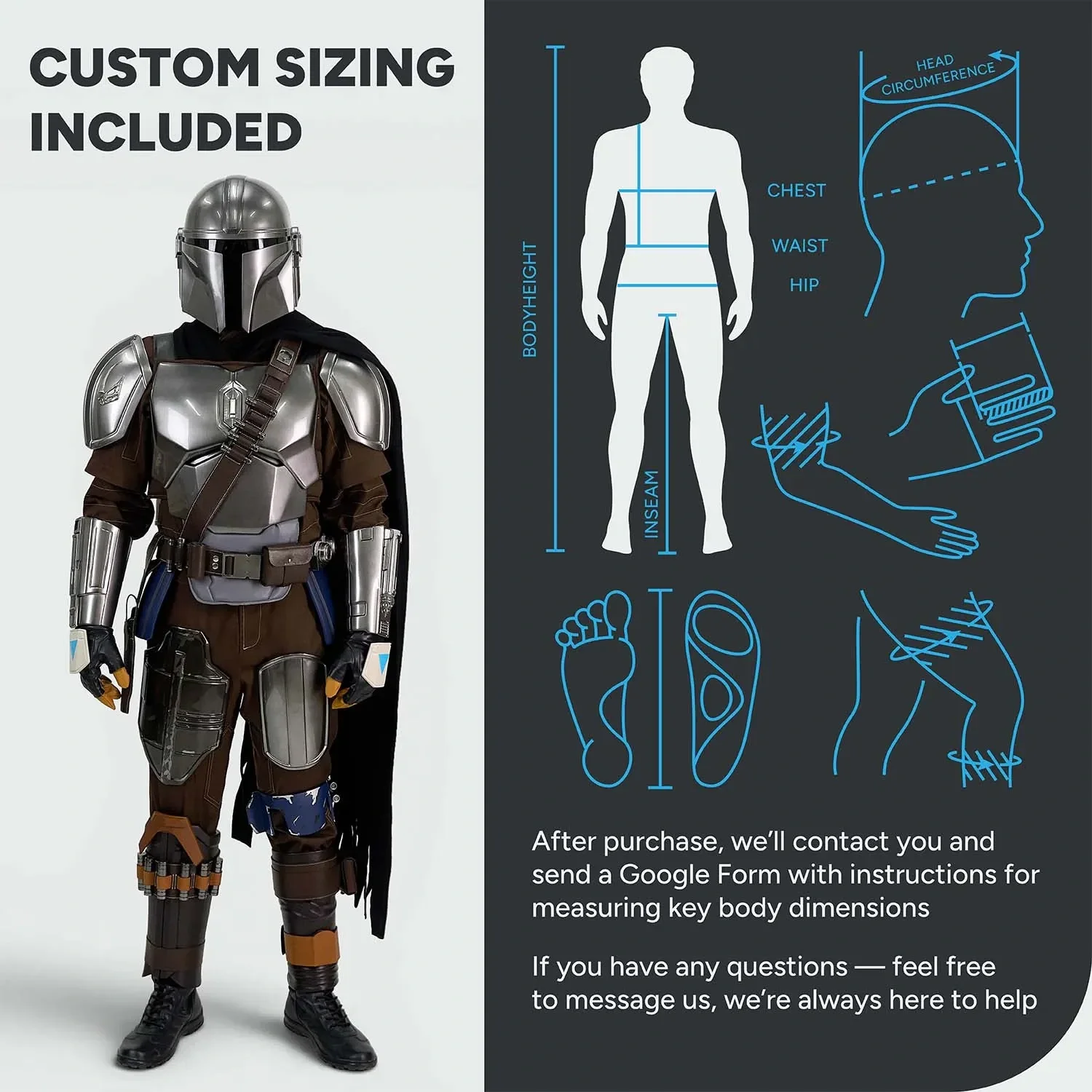 Mandalorian Cosplay Armor Costume - Image 9
