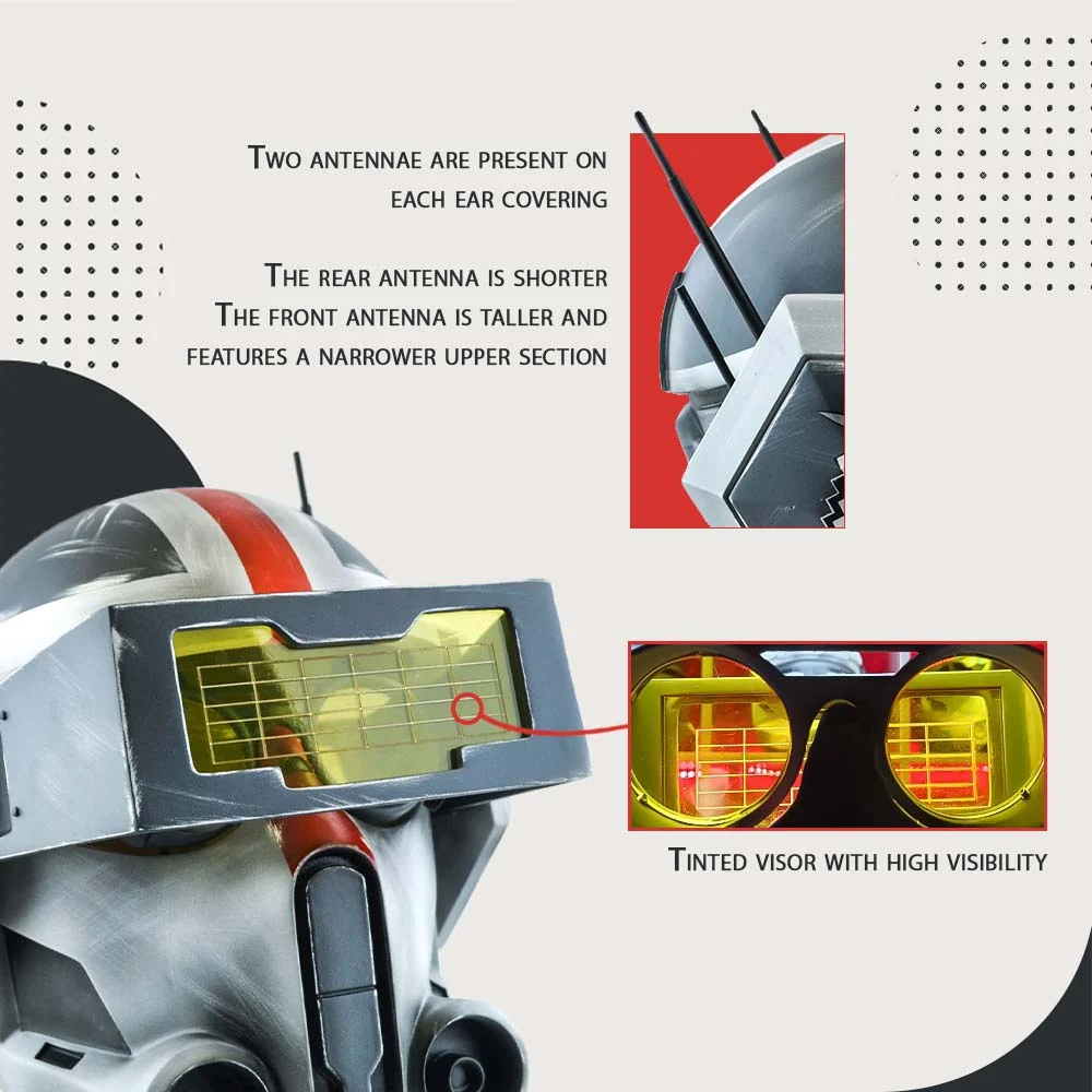 Tech Bad Batch Helmet with LED - Image 6