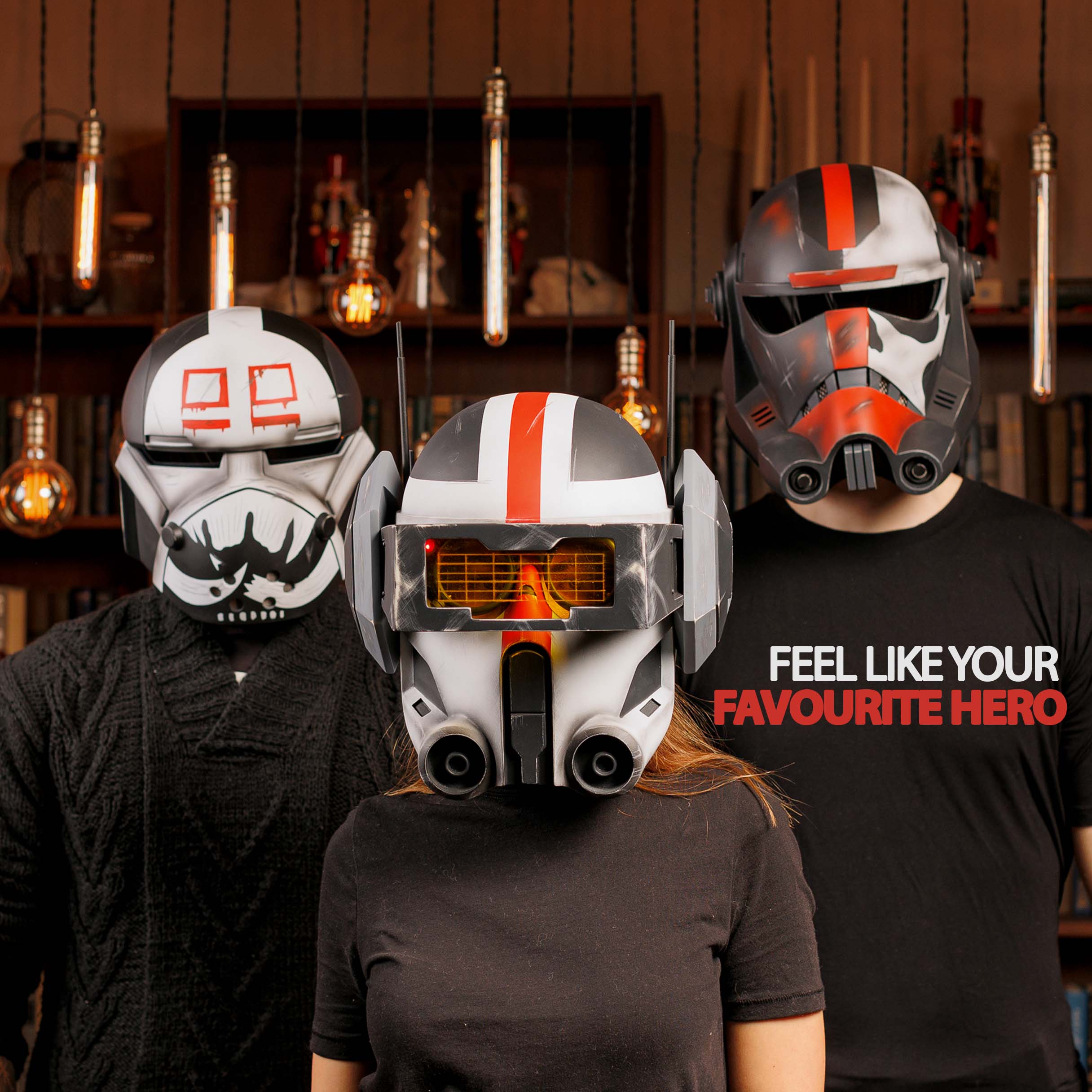 Tech Bad Batch Helmet with LED - Image 7