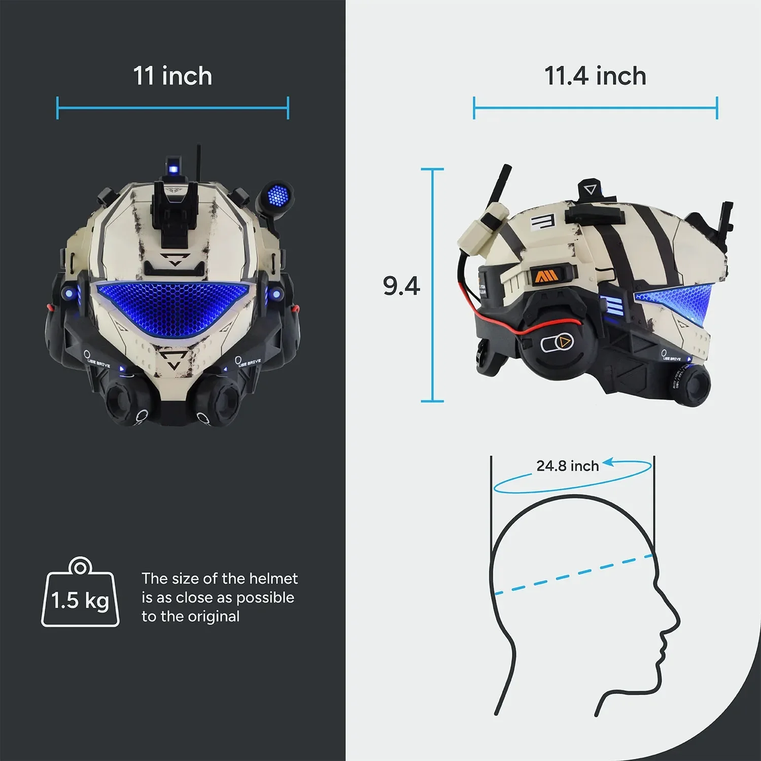 Titanfall 2 Pulse Blade Pilot Helmet - Image 16