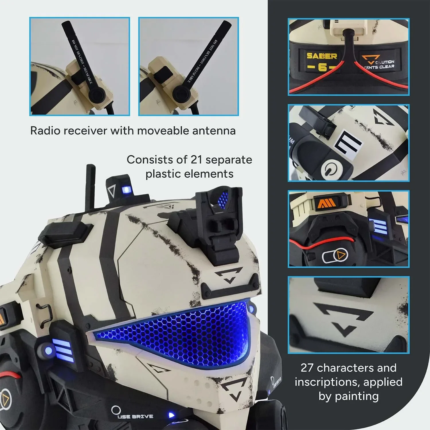 Titanfall 2 Pulse Blade Pilot Helmet - Image 9