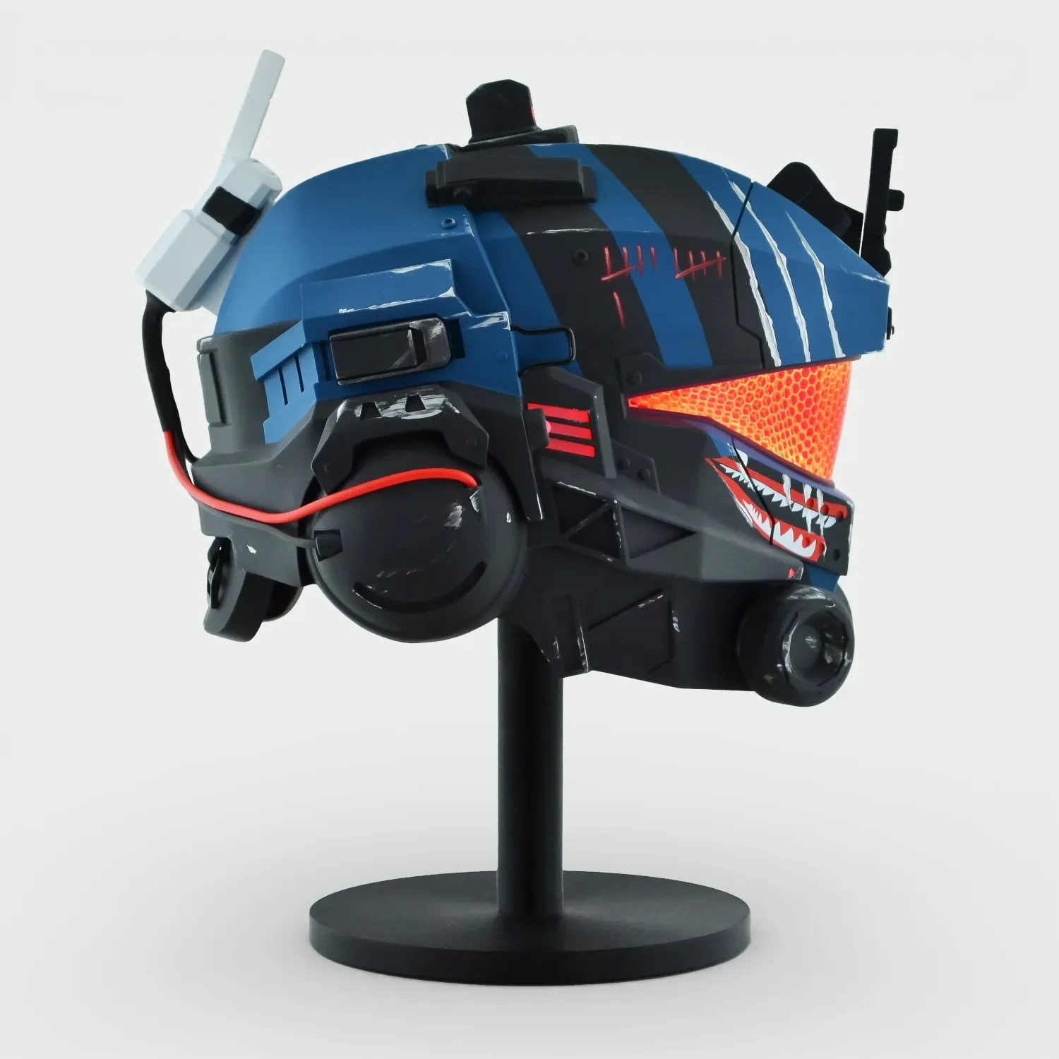 Titanfall 2 Pulse Blade Pilot Helmet - Shark Blue - Image 4