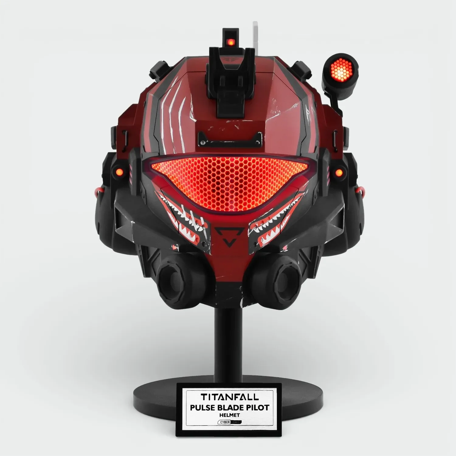 Titanfall 2 Pulse Blade Pilot Helmet - Shark Red - Image 3