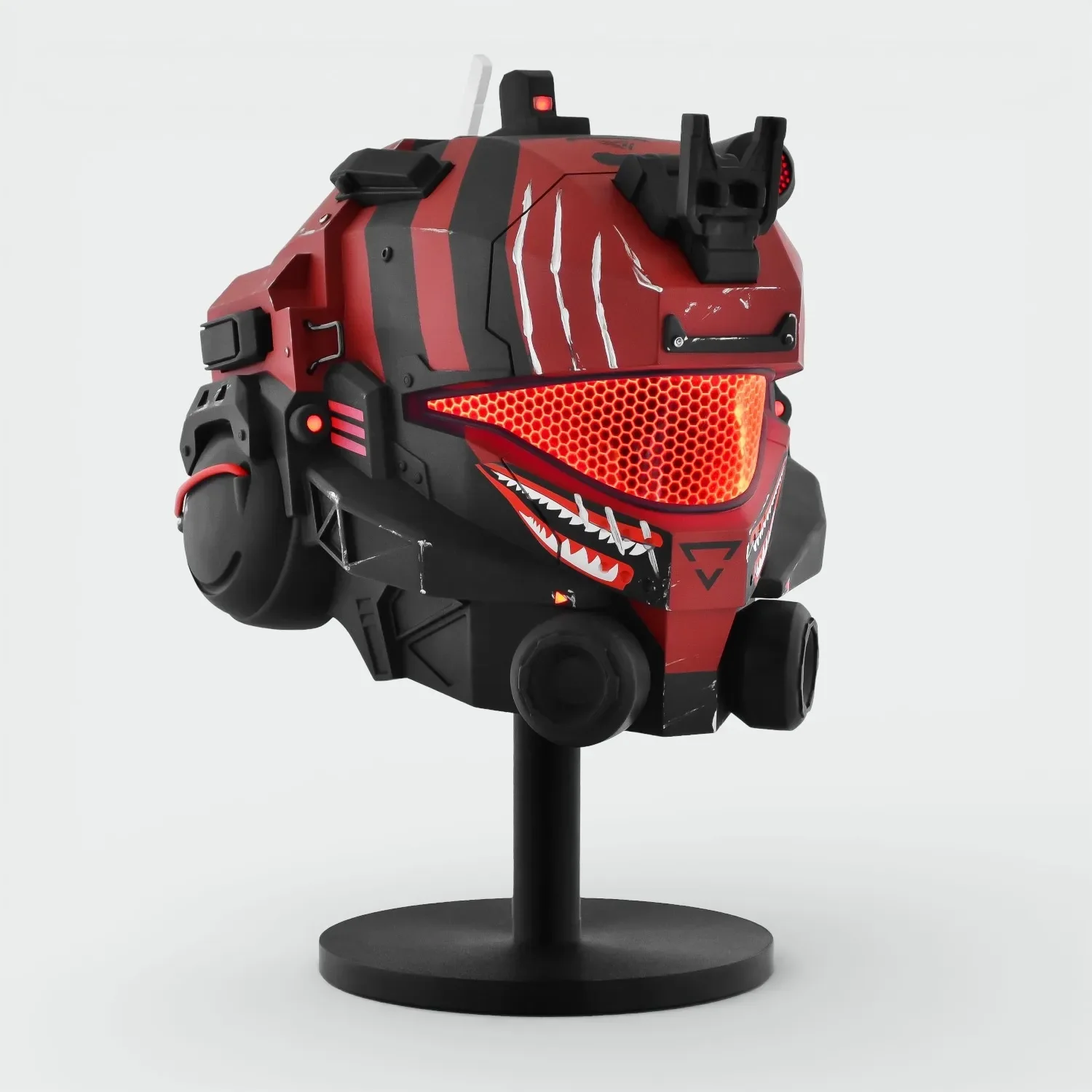 Titanfall 2 Pulse Blade Pilot Helmet - Shark Red - Image 4