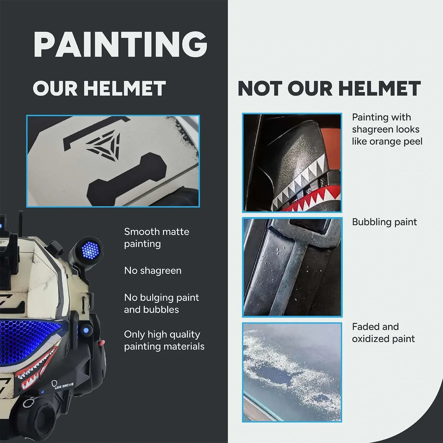 Titanfall 2 Pulse Blade Pilot Helmet - Shark White - Image 9