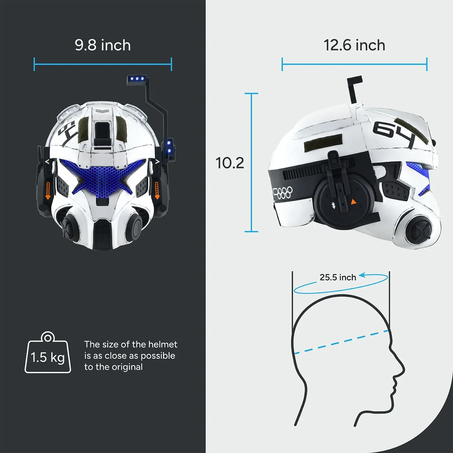 Titanfall Captain Gates Helmet - Image 13
