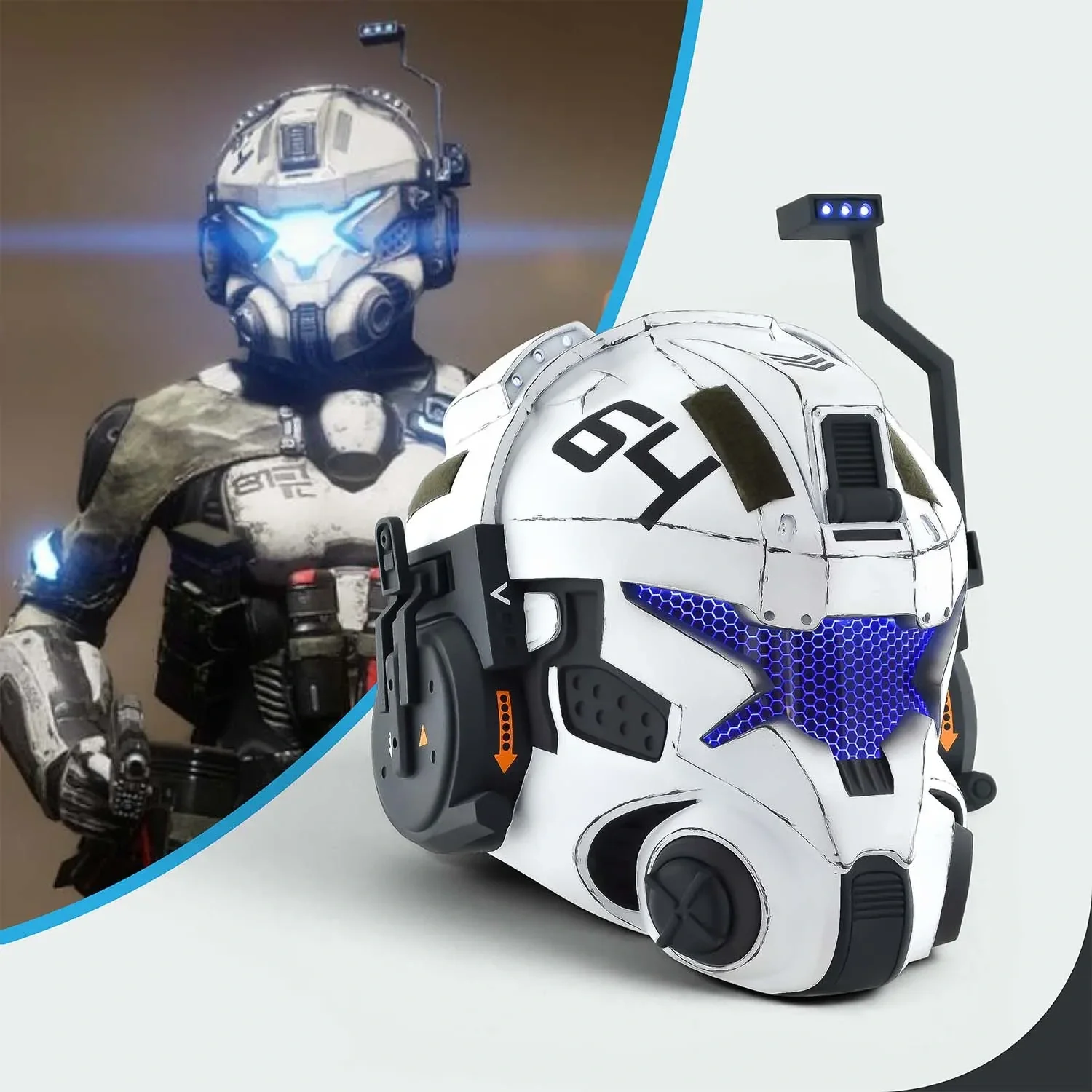 Titanfall Captain Gates Helmet - Image 8
